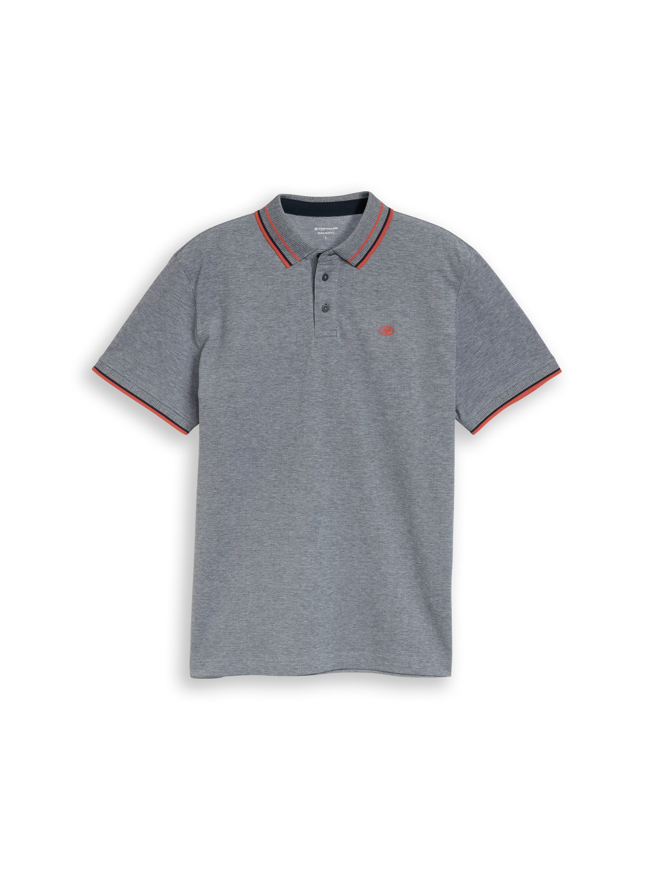 TOM TAILOR Poloshirt mit Logo Print
