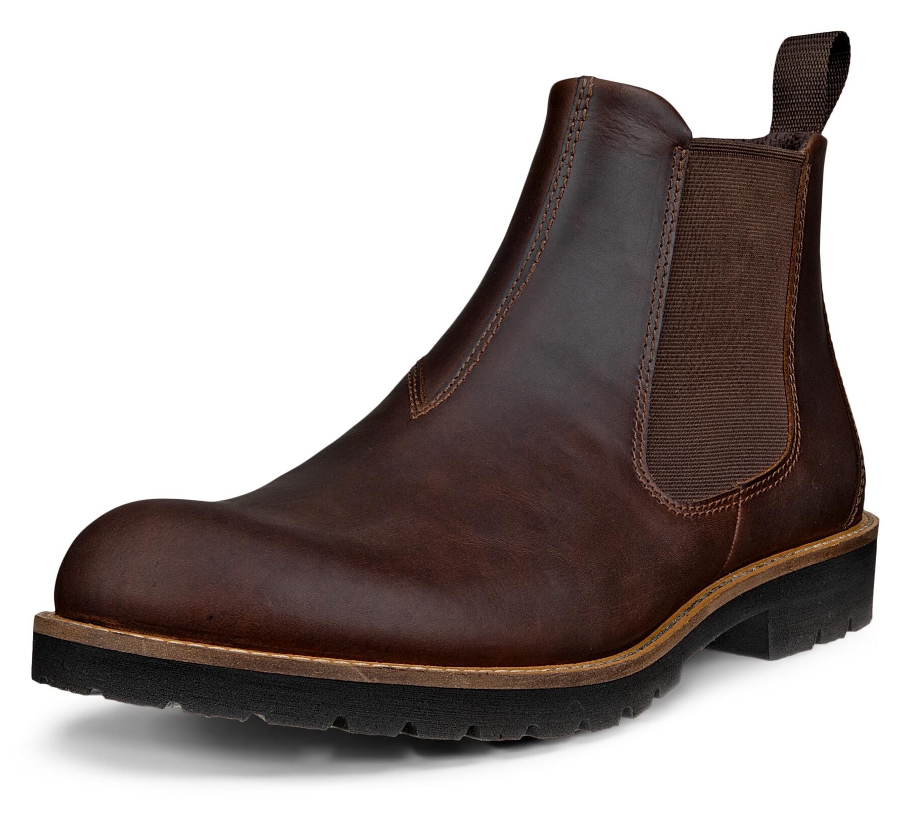 Ecco Chelseaboots »Jamestown«  Schlupfboots, Stiefelette, Business-Boots mit Stretcheinsätze