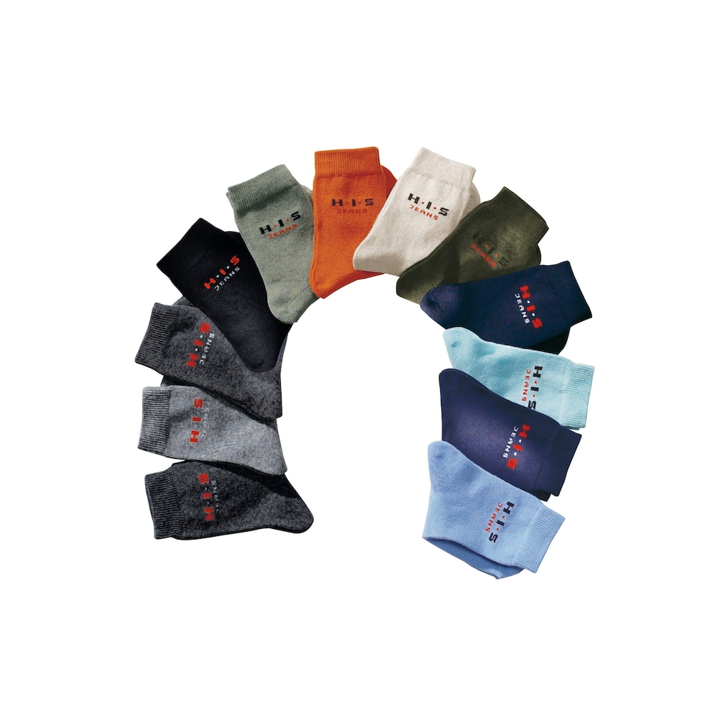 H.I.S Basicsocken, (4 Paar)