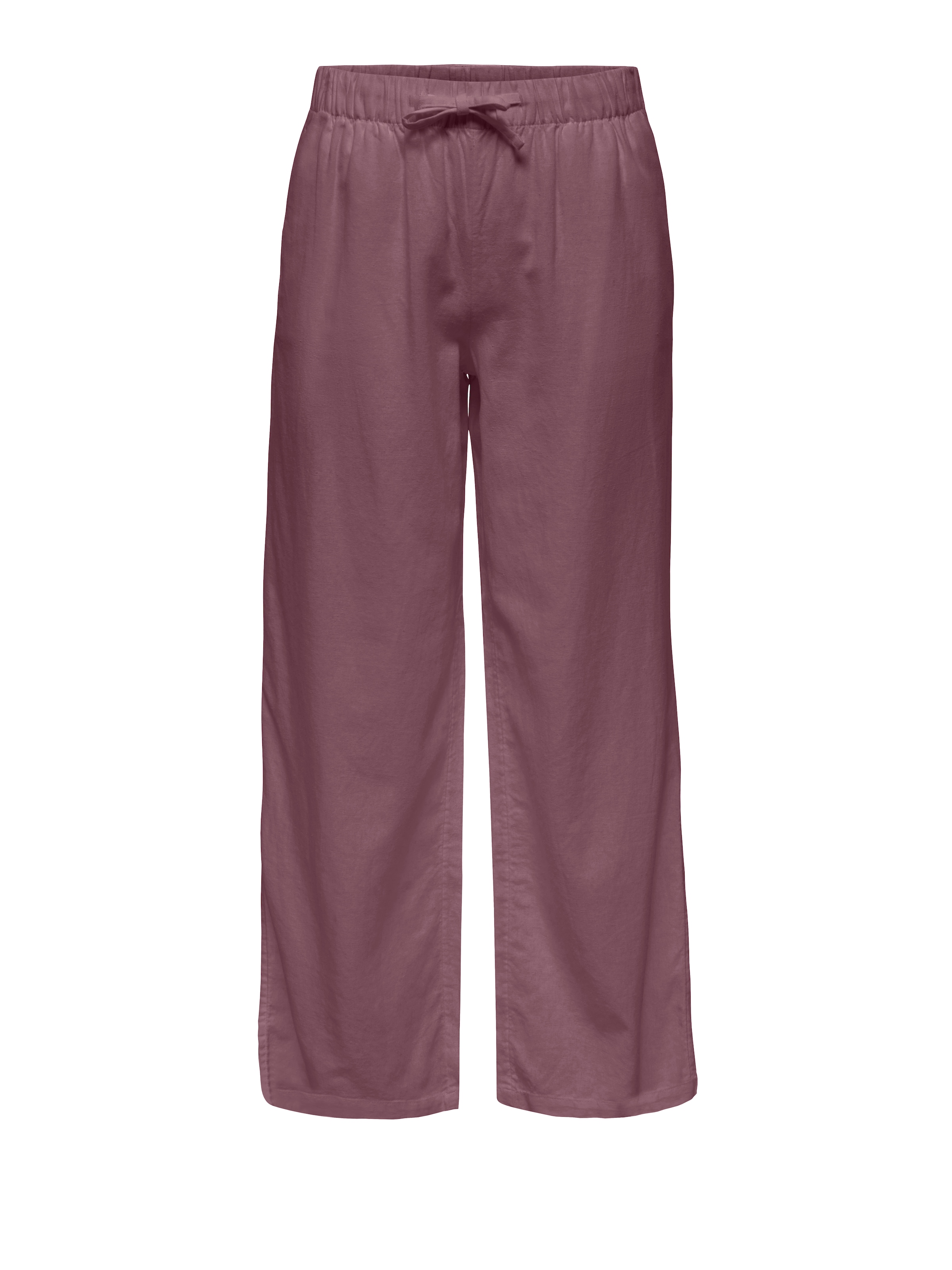 ONLY Culotte »ONLGOA MW LIN BL PULL-UP CULOTTE CC PNT«  mit Leinen