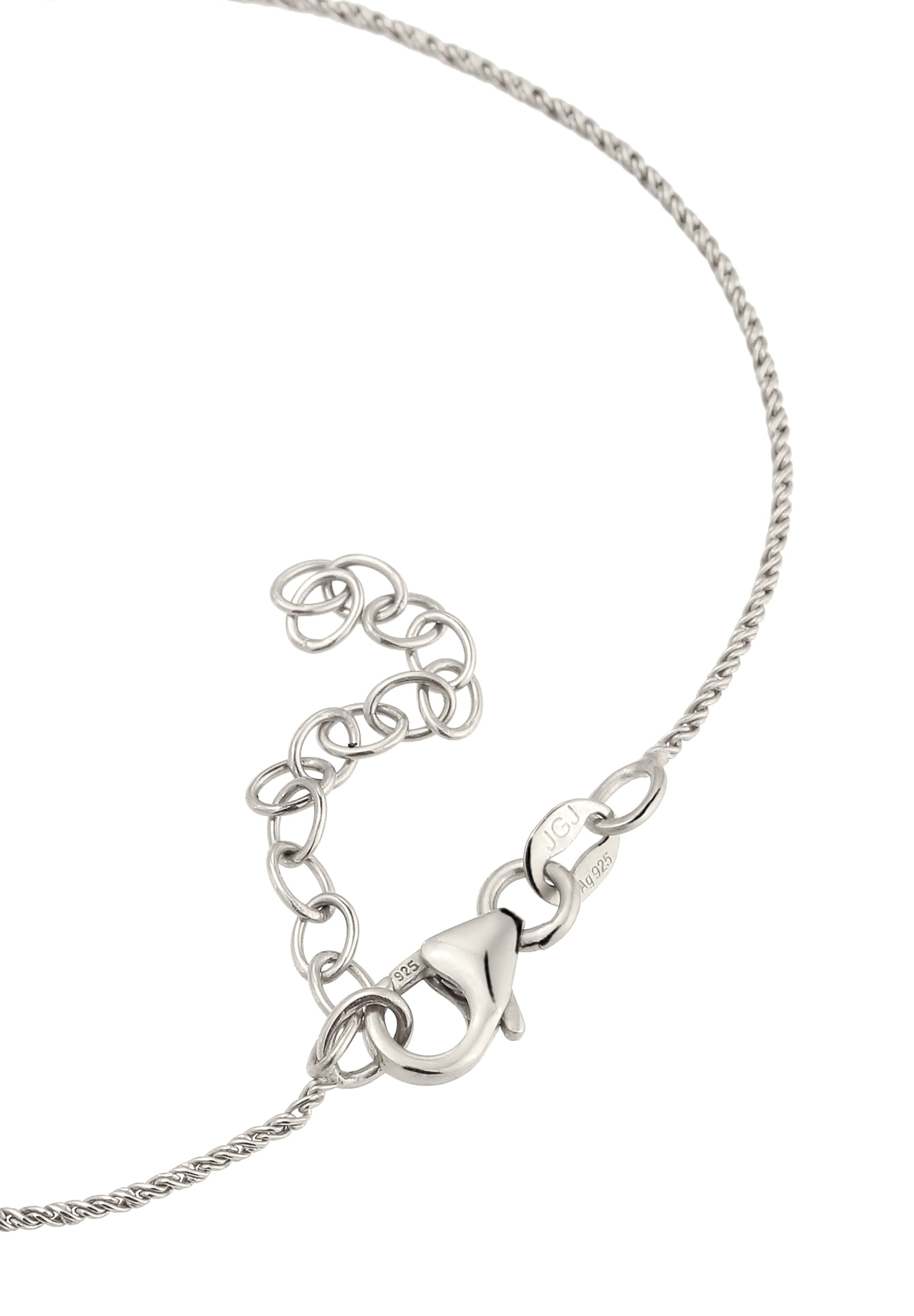 Elli Armkette »Armband Love Lettering mit Kristallen von Swarovski(R) 925 Sterling Silber«