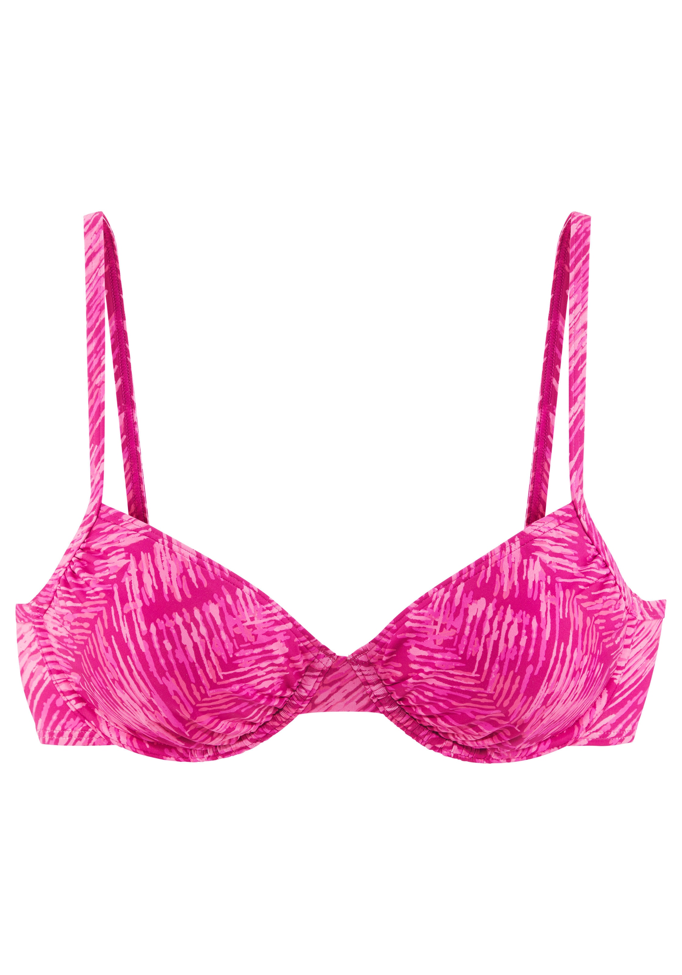 JETTE Bügel-Bikini-Top »Floretta«, in Ton in Ton-Harmonie