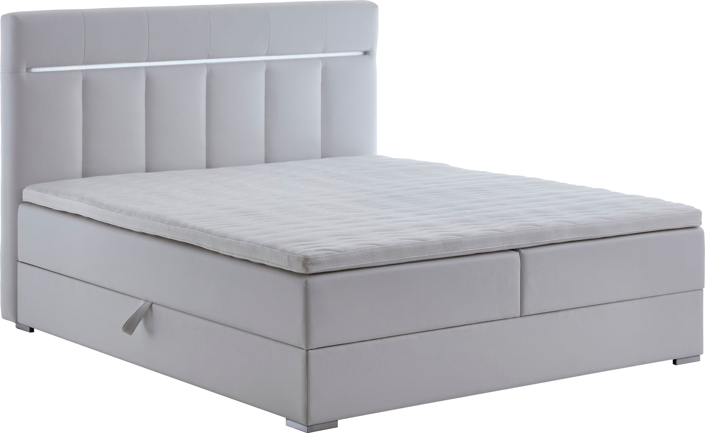 ATLANTIC home collection Boxbett »Tessa« mit LED-Beleuchtung und Bettkasten