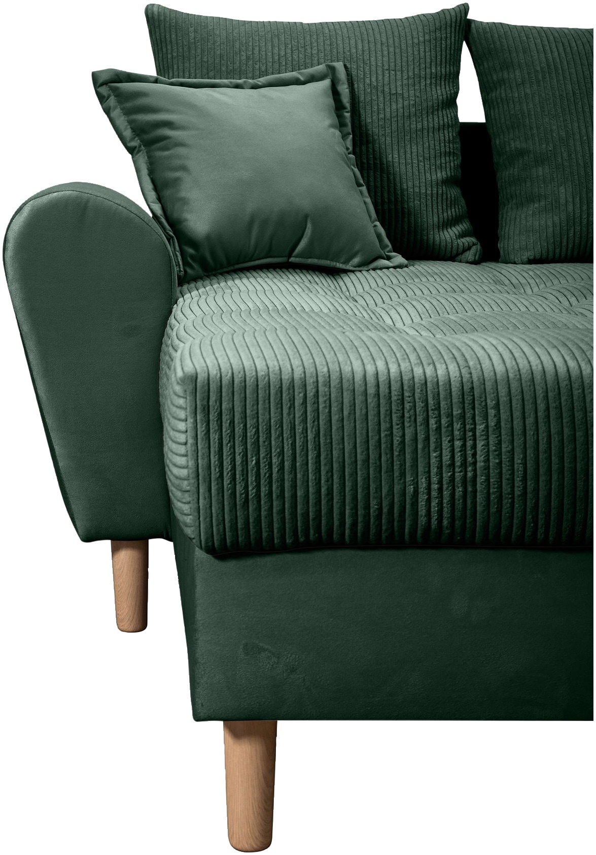 COLLECTION AB Wohnlandschaft »Raisa U-Form«, mit Federkern, Kissen und Steppung im Sitzbereich