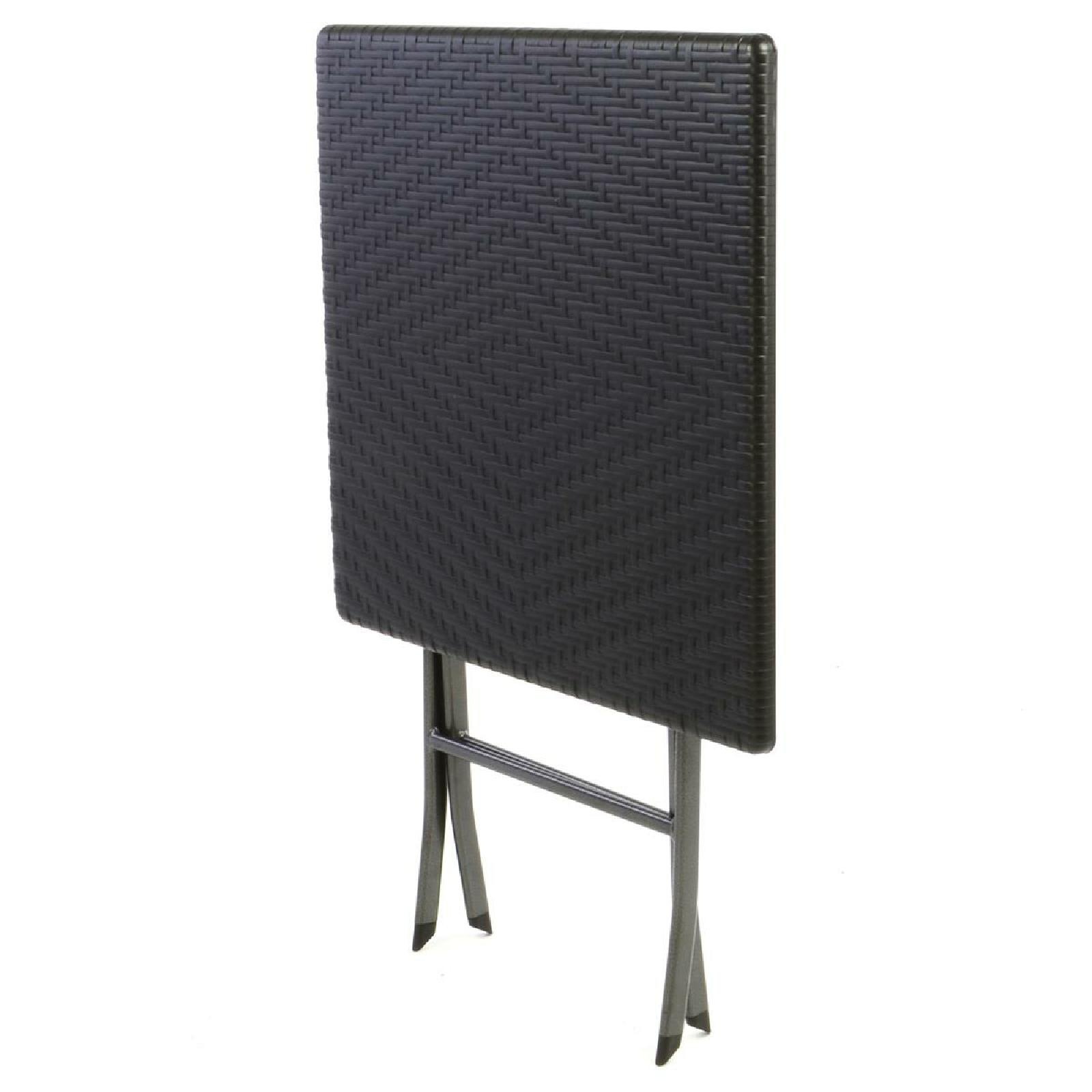 VCM Gartentisch »Beistelltisch Rattan-Optik«