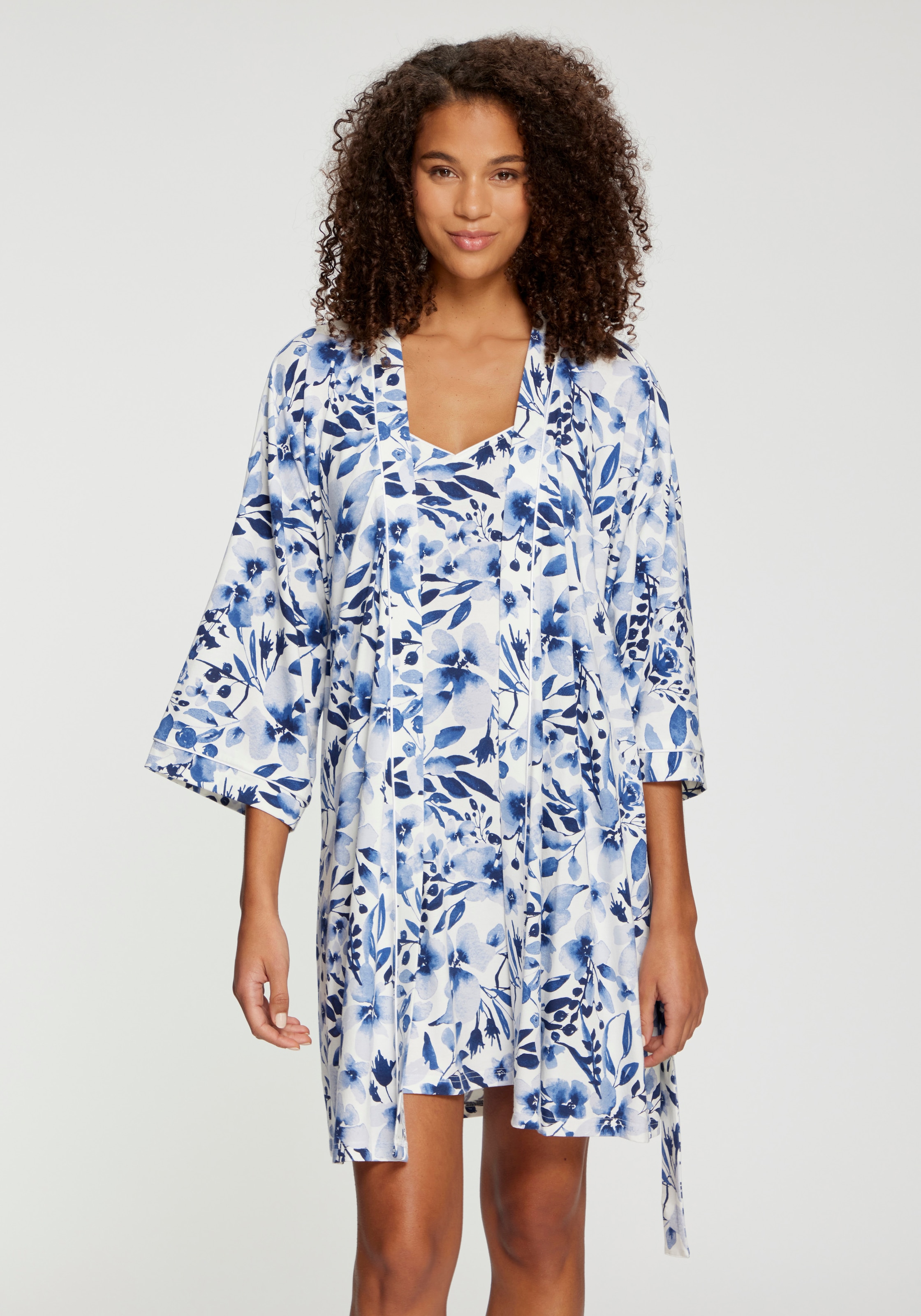 LASCANA Kimono Schöner Blumendruck