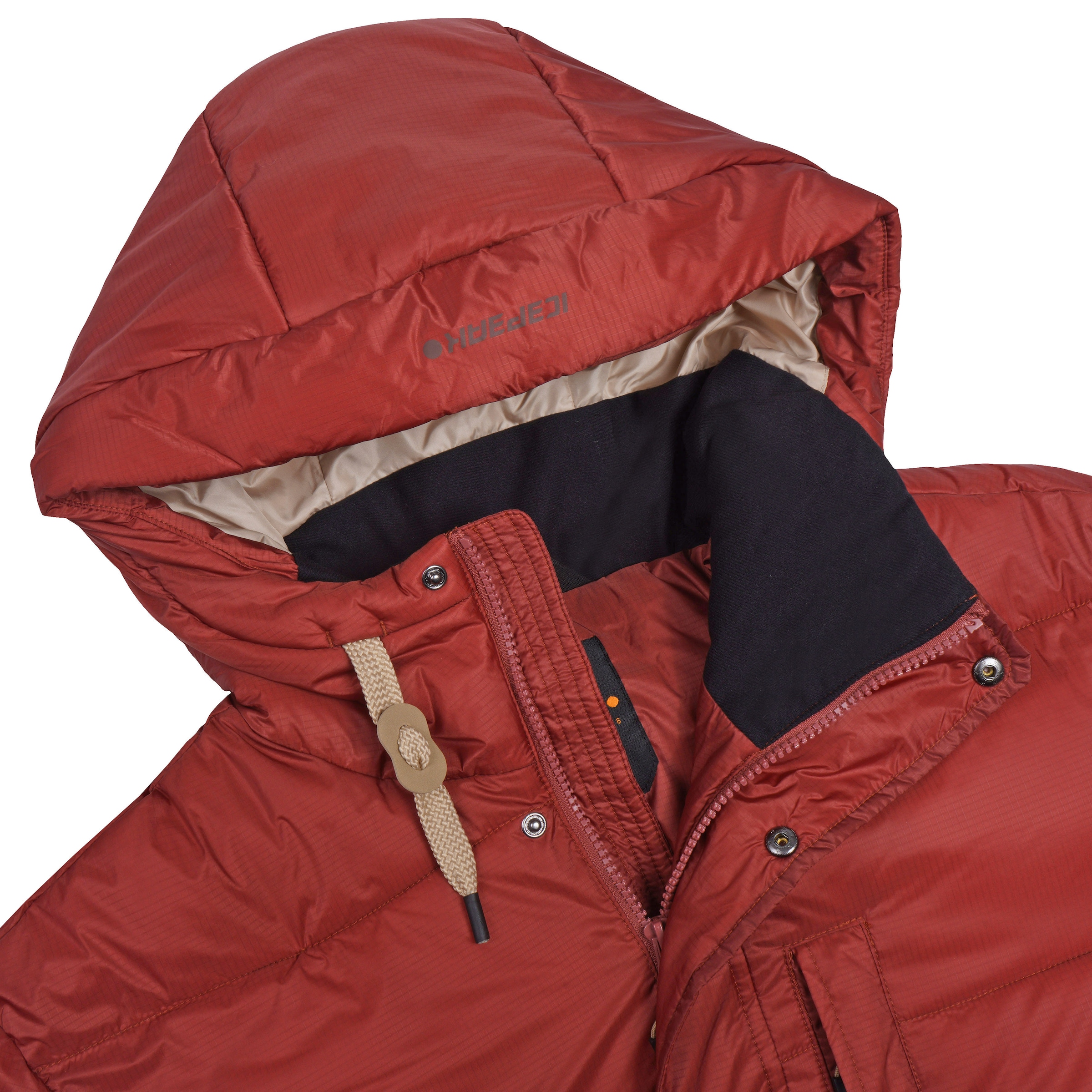 Icepeak Steppjacke, mit Kapuze