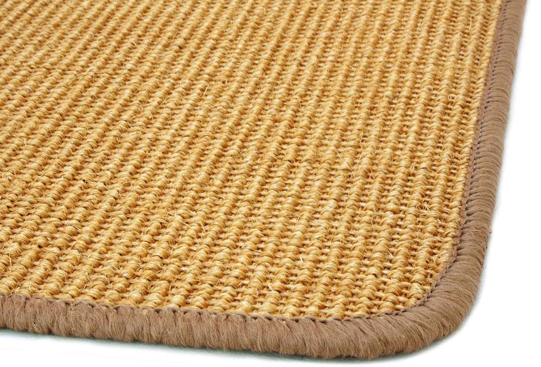 Primaflor-Ideen in Textil Läufer »SISALLUX«, rechteckig, 6 mm Höhe, Teppich-Läufer, gewebt, Obermaterial 100% Sisal, ideal in Diele & Flur
