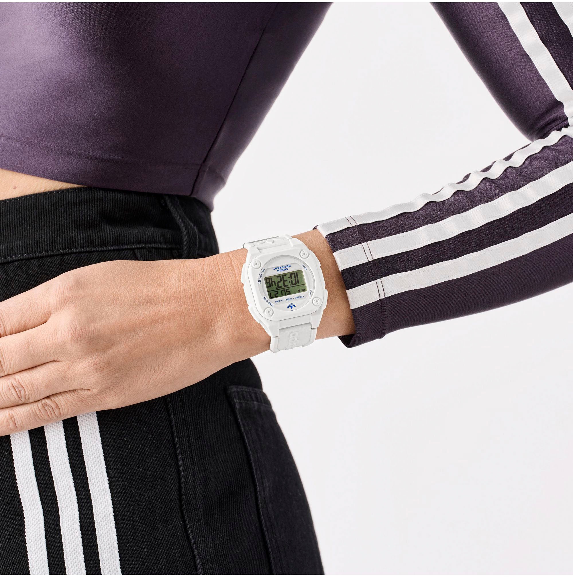 adidas Originals Chronograph »CITY TECH FOUR«, Quarzuhr, Armbanduhr, Herrenuhr, Damenuhr,Datum, Stoppfunktion,digital