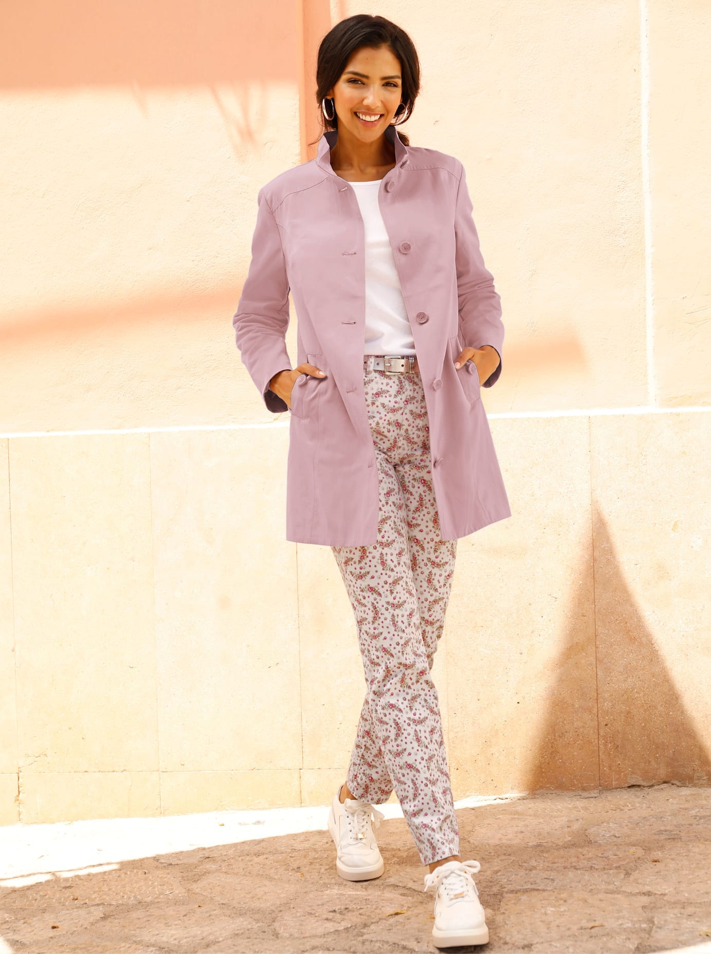 Classic Basics Langjacke ohne Kapuze