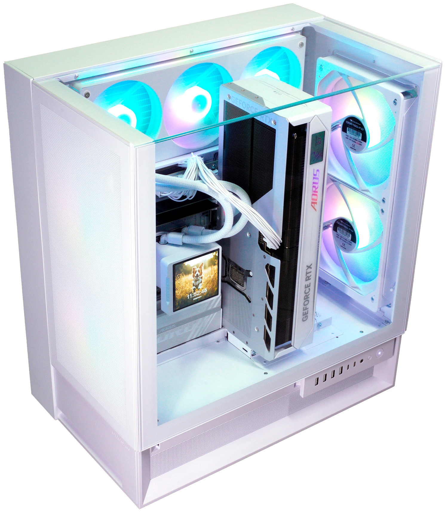 Cougar Gaming-PC »OmnyX« Windows 11, DDR5 RAM, Wasserkühlung