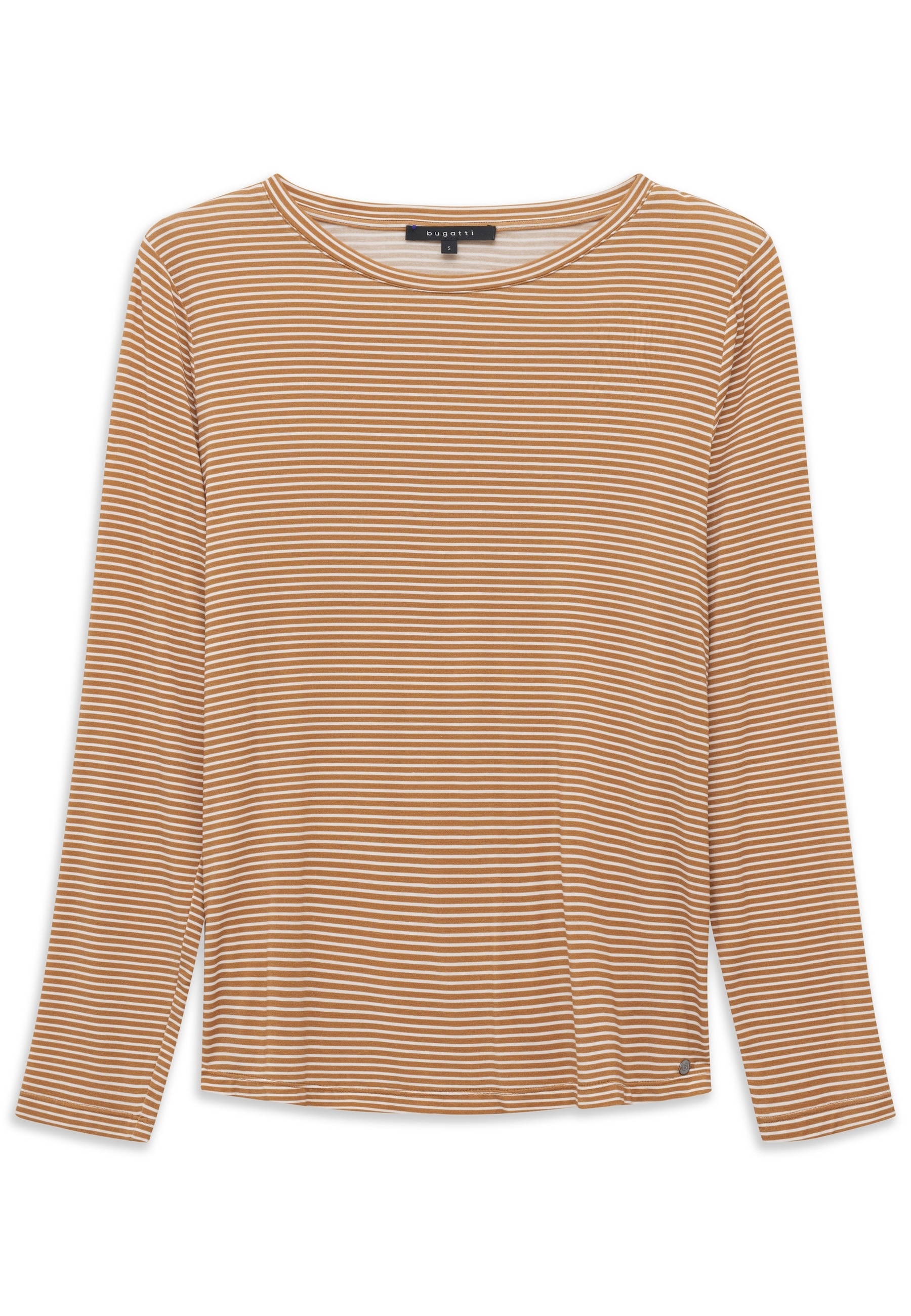 bugatti T-Shirt aus Modal mit Rundhals