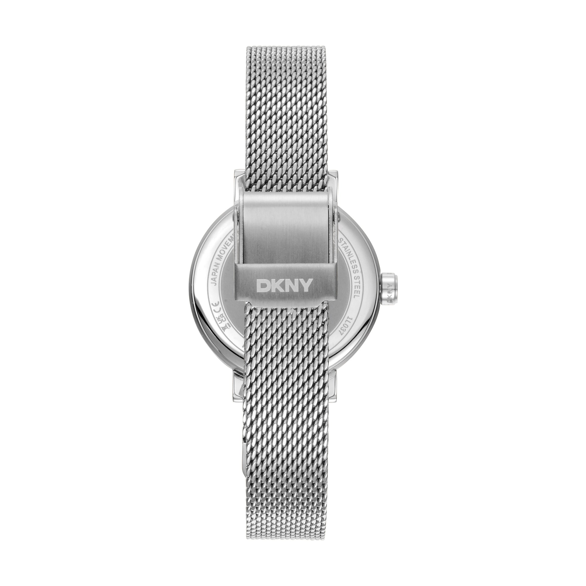 DKNY Quarzuhr »Soho Mini« Armbanduhr, Damenuhr, Edelstahlarmband, analog