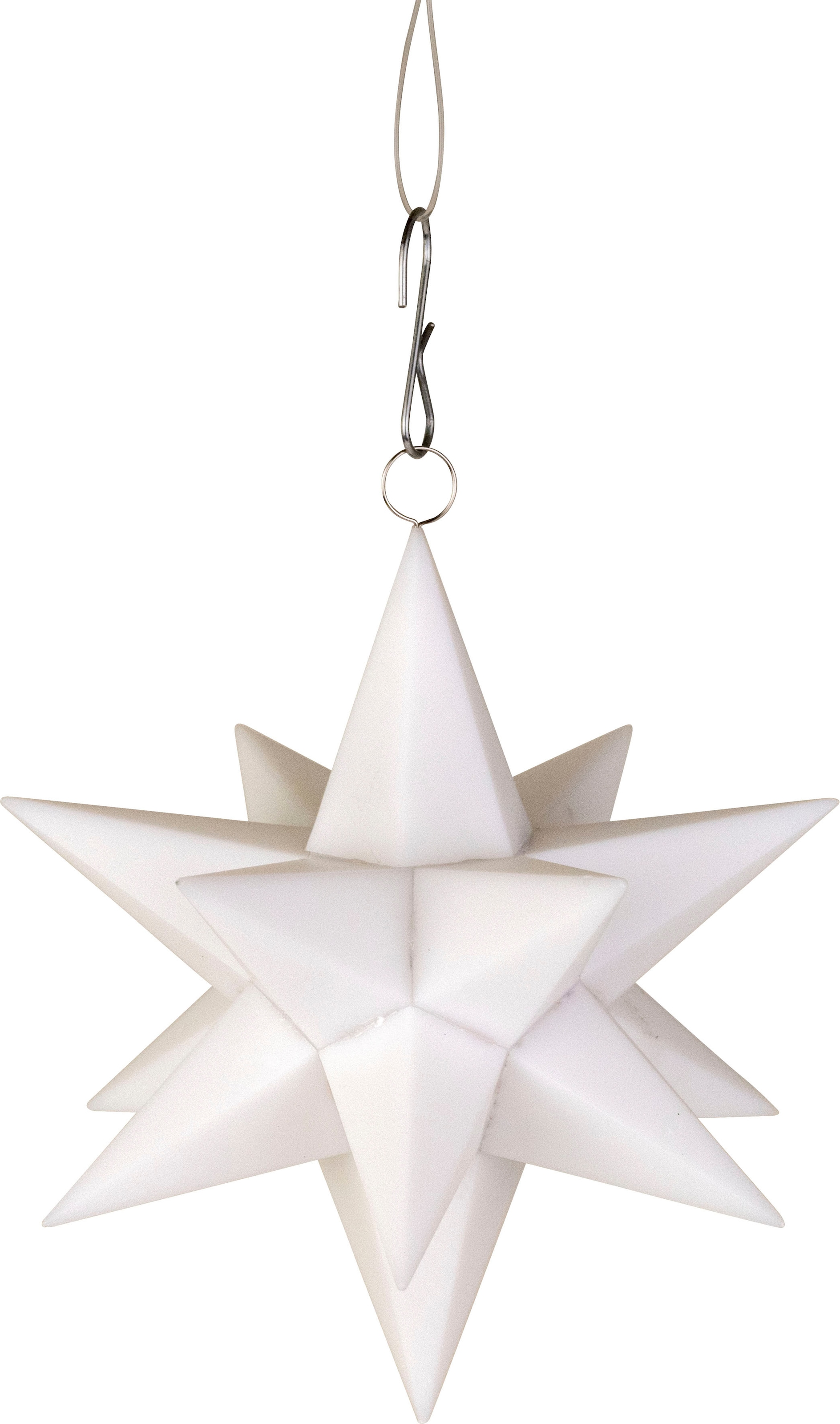 GALAXY LED Stern »3er Set schwebende Sterne, RGB LED, beleuchtete Weihnachtsdeko« 3 Stk. Farbwechsler Ø 13 cm, Batteriebetrieb, inkl. Fernbedienung