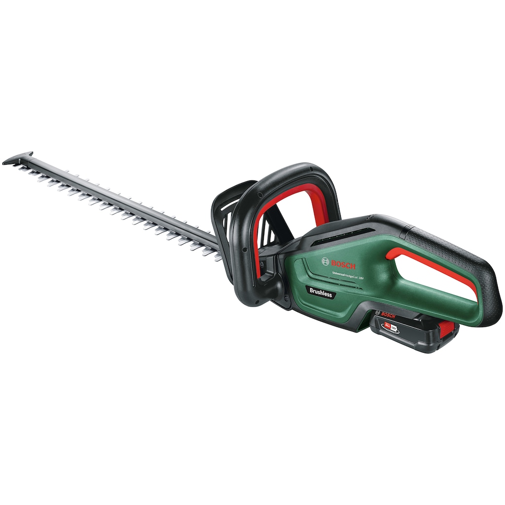 Bosch Home & Garden Akku-Heckenschere »Universal Hedge Cut18-50«, (Set)