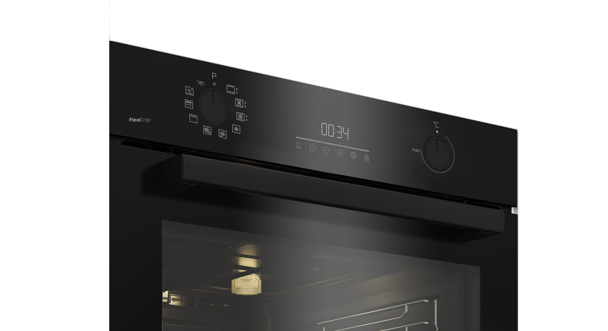 BEKO Backofen »BBIM17300BMPEF« mit 1-fach-Teleskopauszug mit Pyrolyse-Selbstreinigung Die AeroPerfect-Technologie: für einheitliches und präzises Backen