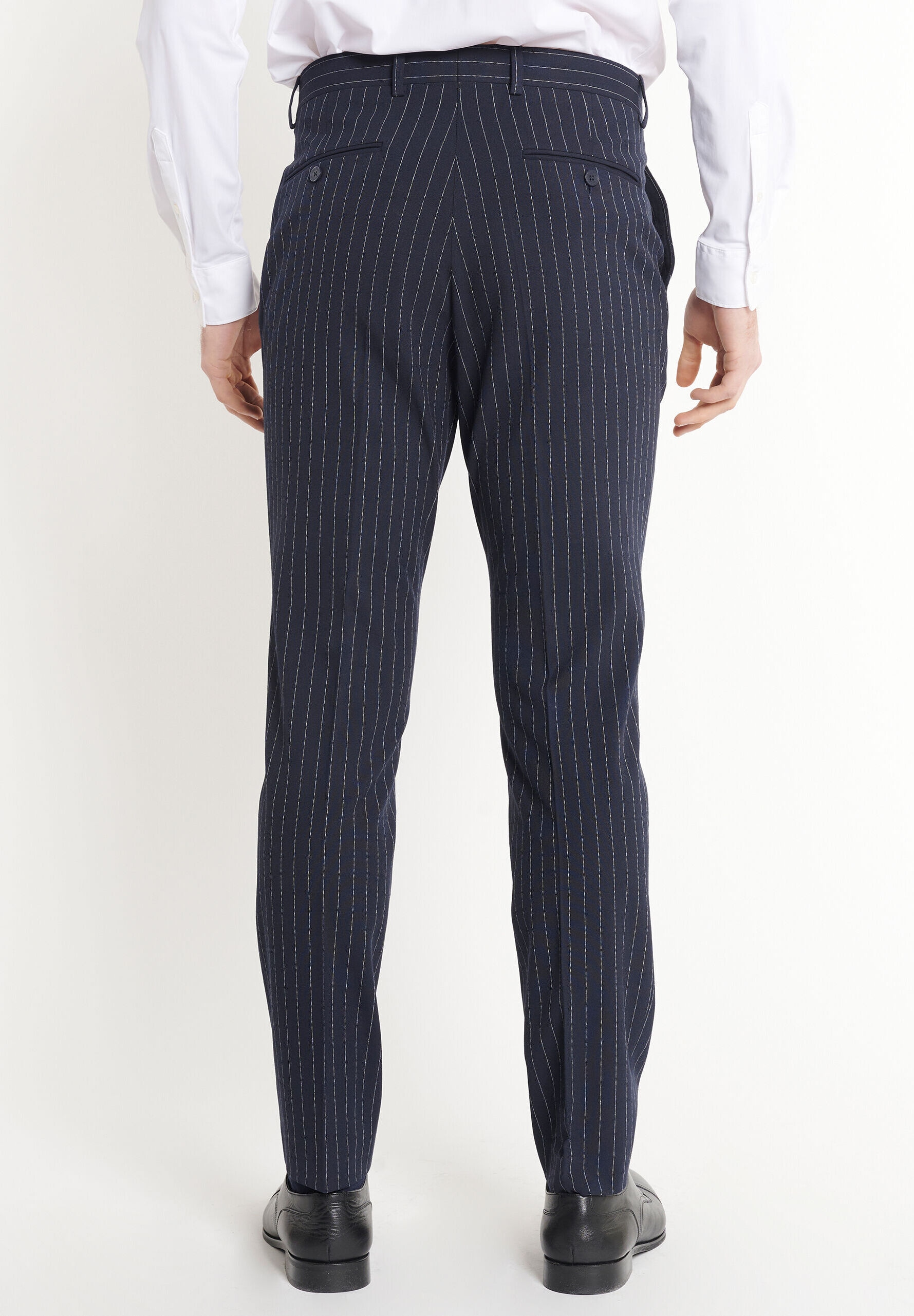 SteffenKlein Anzug »SteffenKlein Anzug« regular fit mit Nadelstreifen
