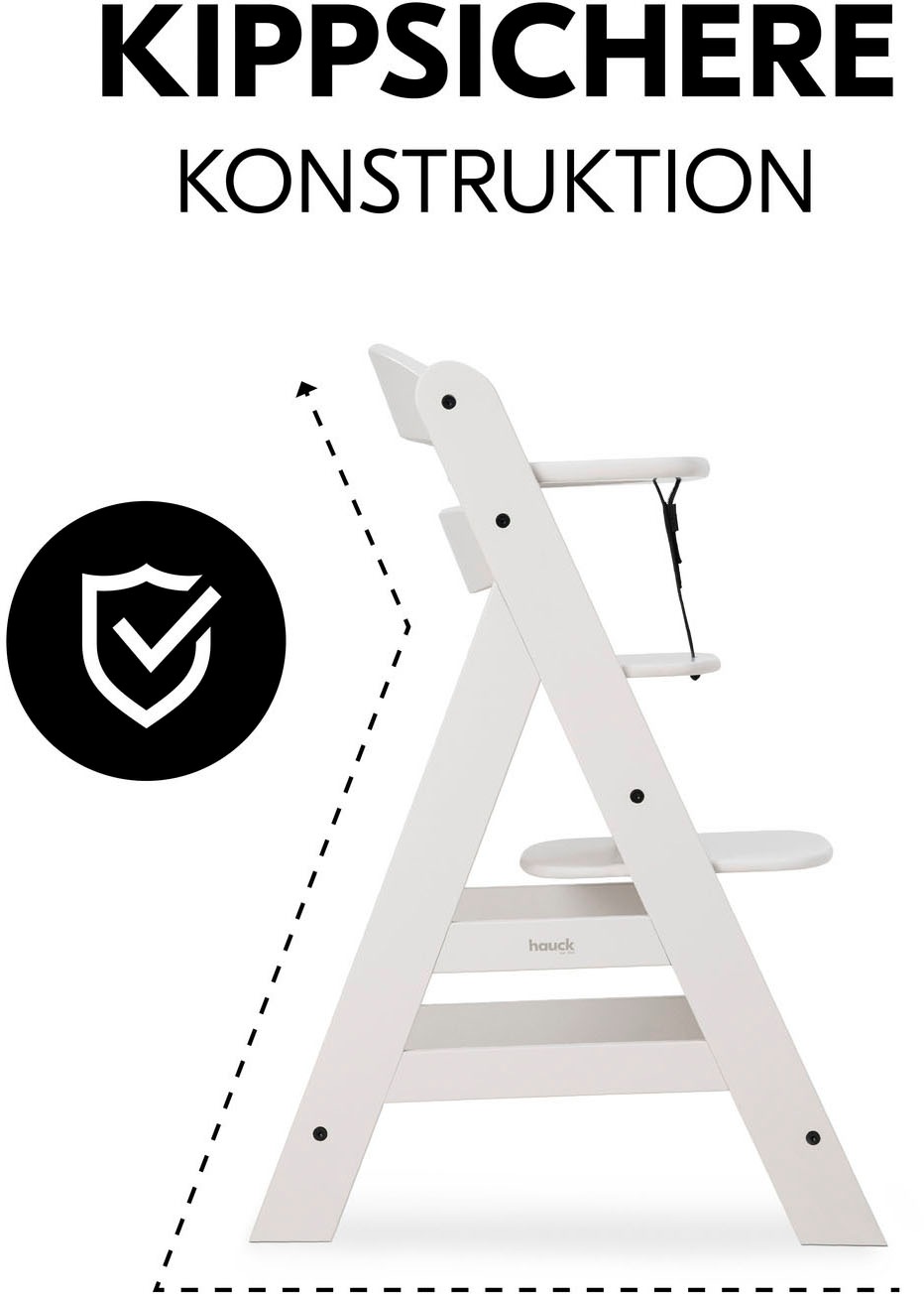 Hauck Hochstuhl »Alpha+, Creme«, FSC® - schützt Wald - weltweit