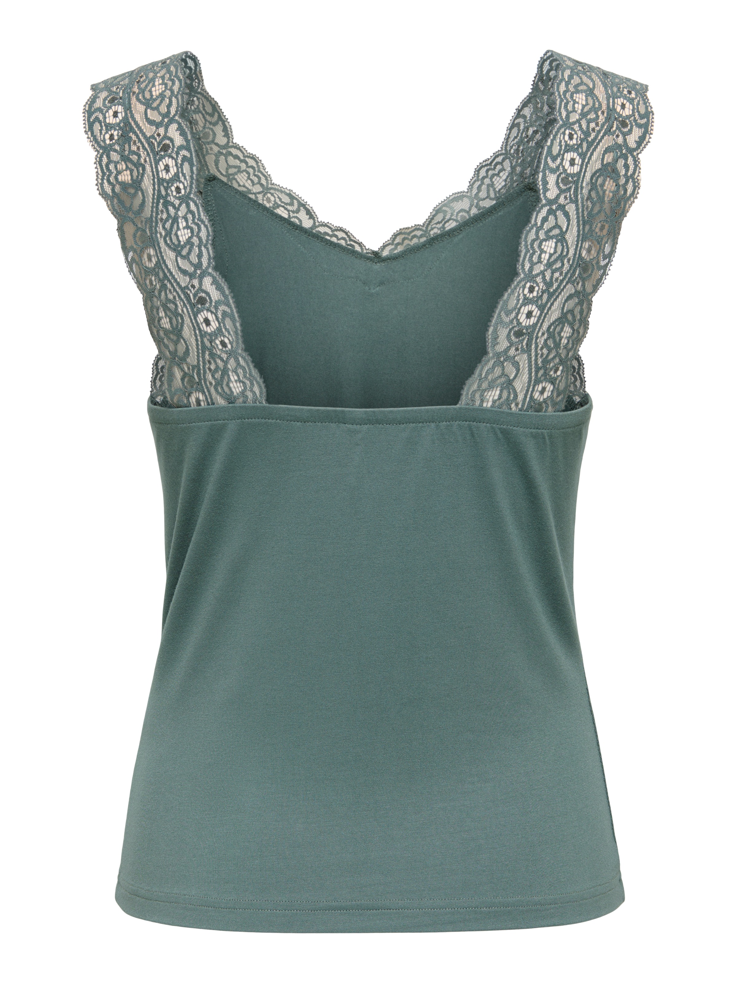 ONLY Spitzentop »ONLLUNI TANK TOP WITH LACE DETAIL CS JRS« Viskosemischung, regular fit