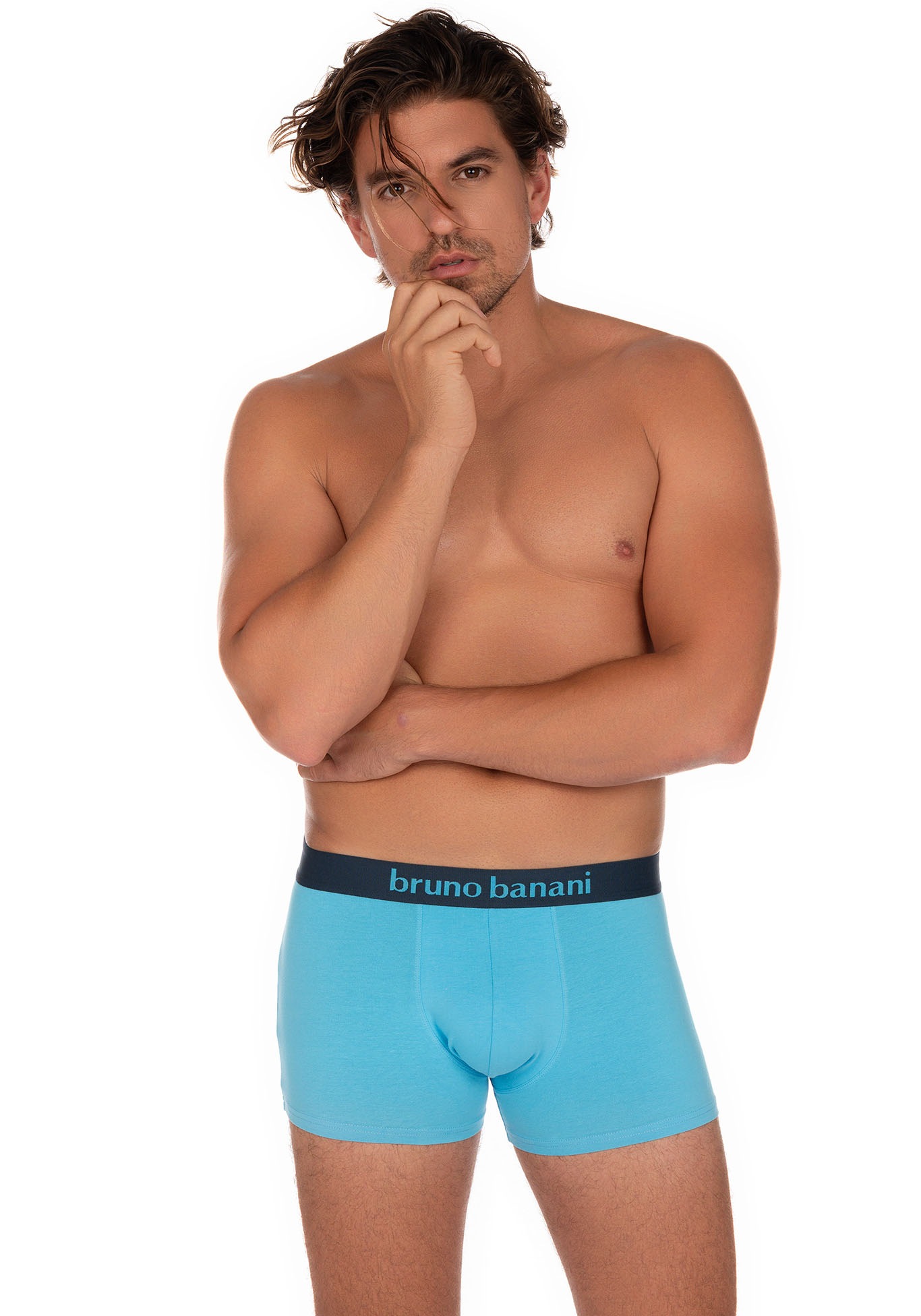 Bruno Banani Boxershorts »Retro Pants«, (2er Pack), mit stylischen Mustern