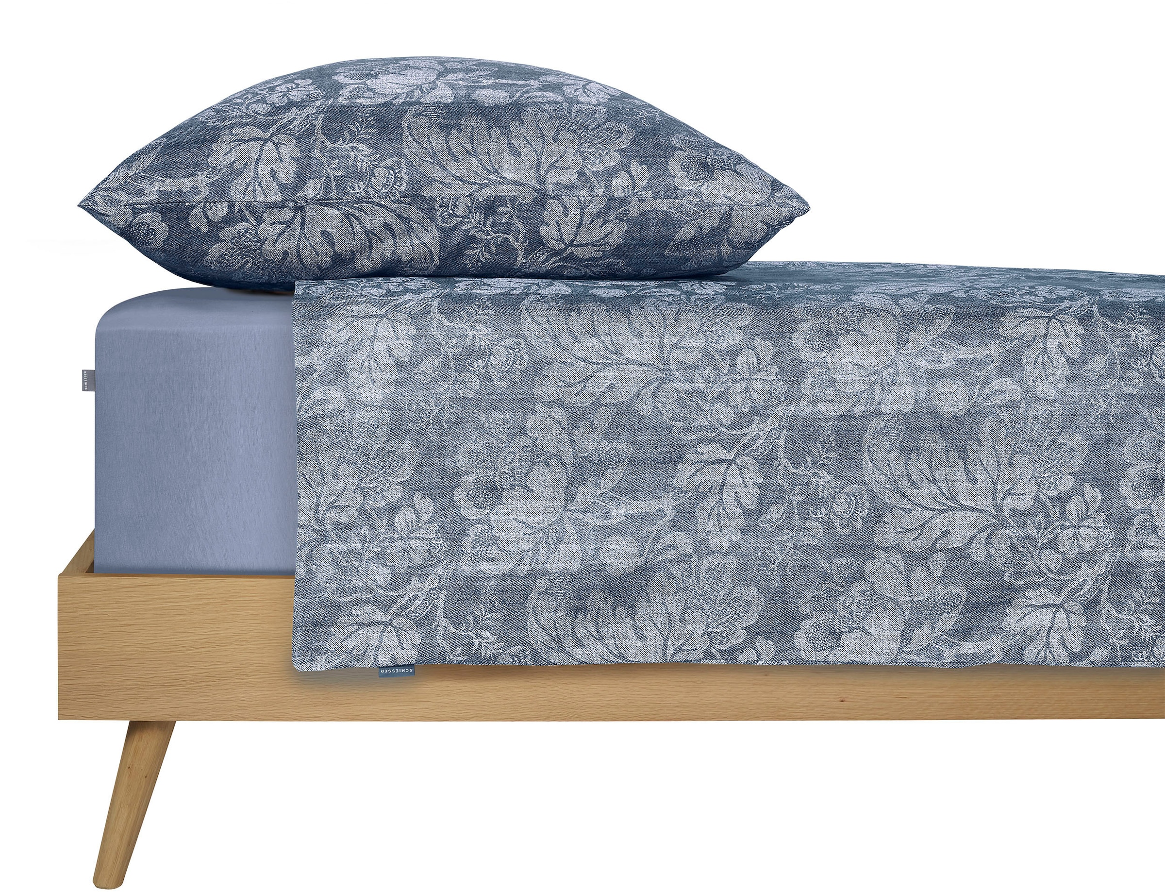 Schiesser Bettwäsche »Missy aus weicher Baumwolle mit floralem Print«, Made in Green
