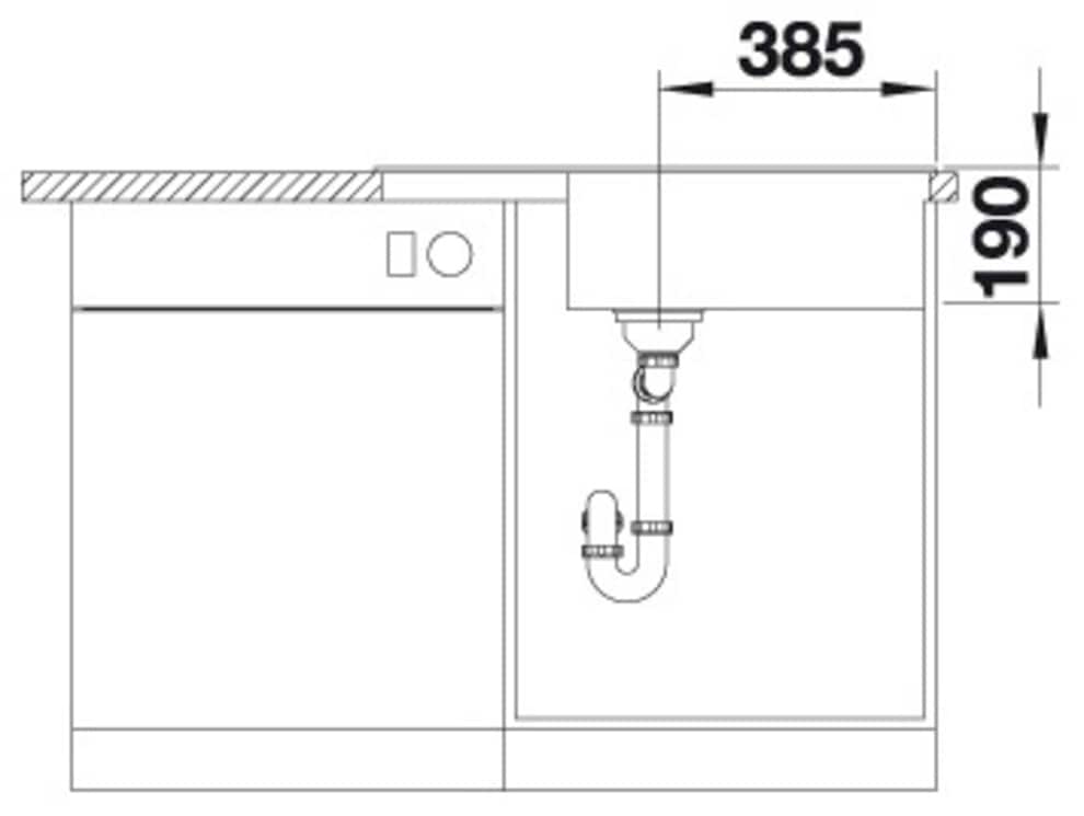 Blanco Granitspüle »ZIA XL 6 S Compact« 1 Stk. tlg. erhältlich in mehreren Farben