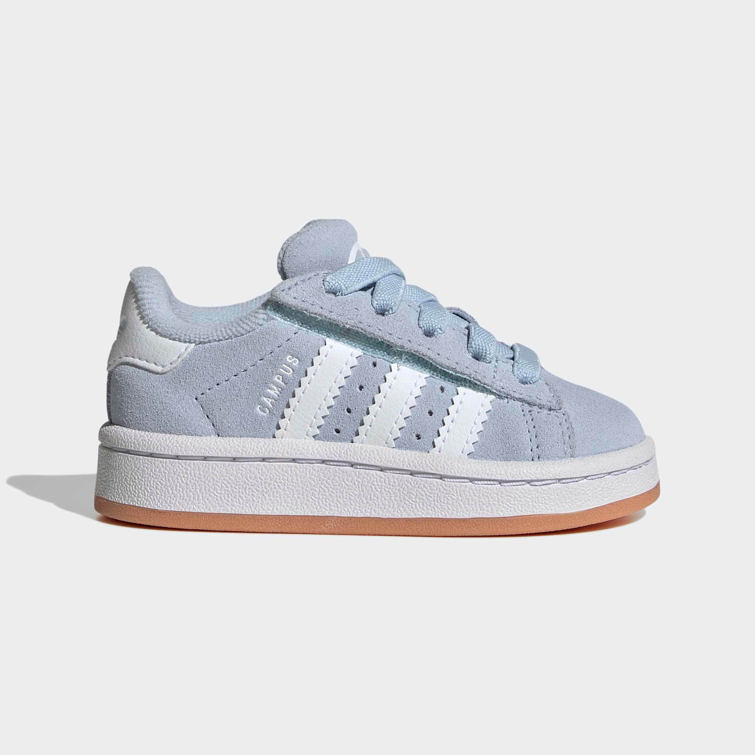 adidas Originals Sneaker »CAMPUS 00S COMFORT CLOSURE ELASTIC LACE KIDS«  für Babys und Kleinkinder aus Leder und Wildleder, mit Gummisohle
