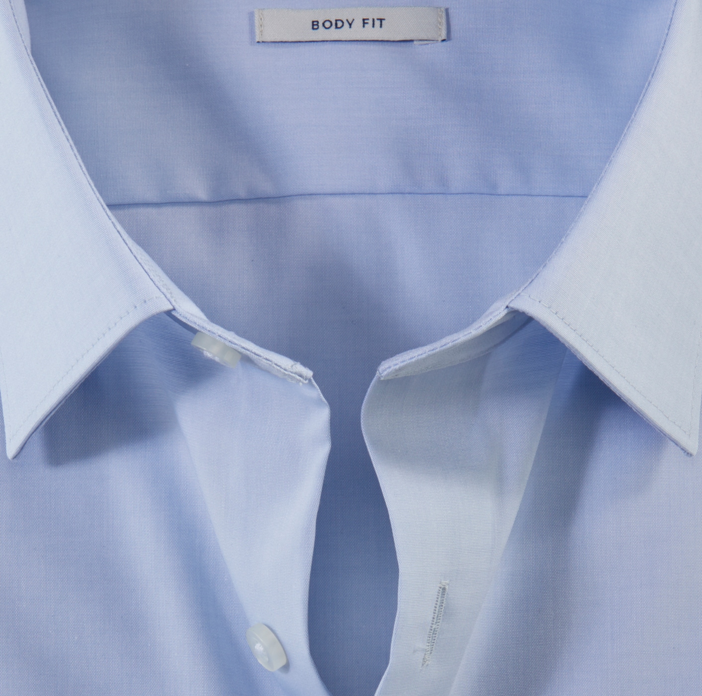 OLYMP Langarmhemd »Level 5« unifarben, body fit, Kentkragen, Businesshemd