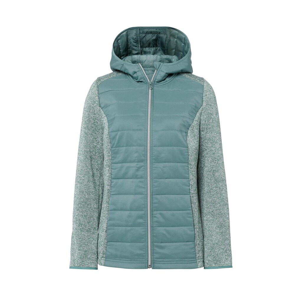 Classic Basics Steppjacke, mit Kapuze