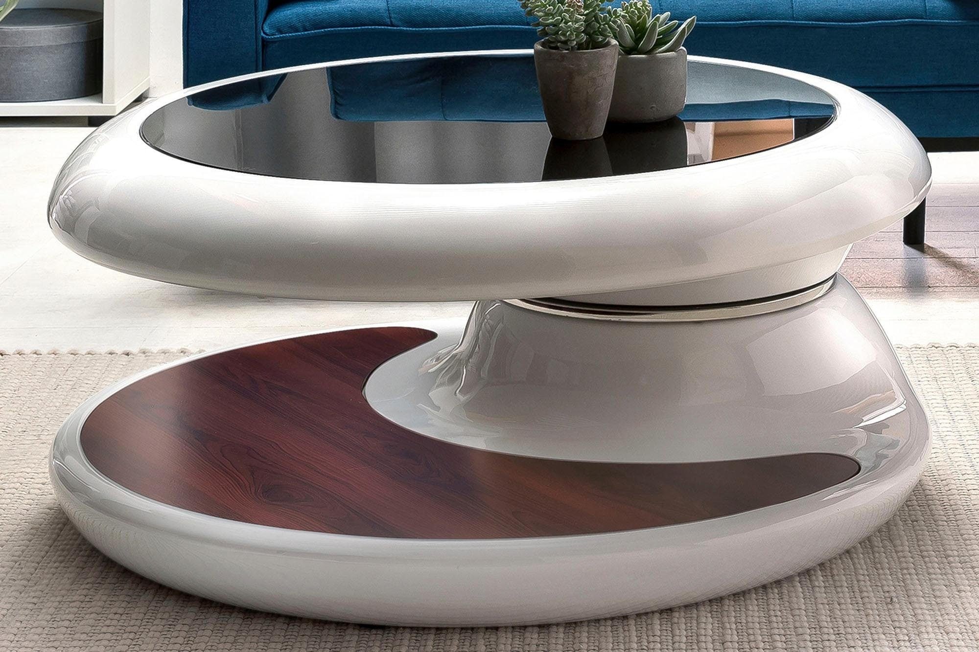 SalesFever Couchtisch, Tischplatte um 360° drehbar auf Rechnung kaufen | Couchtische