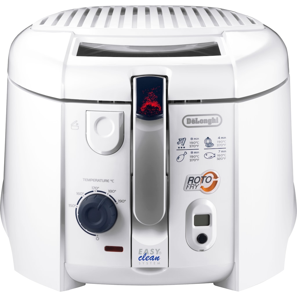 De'Longhi Rotofritteuse »F 28313.W«, 1800 W, Fassungsvermögen 1,1 l