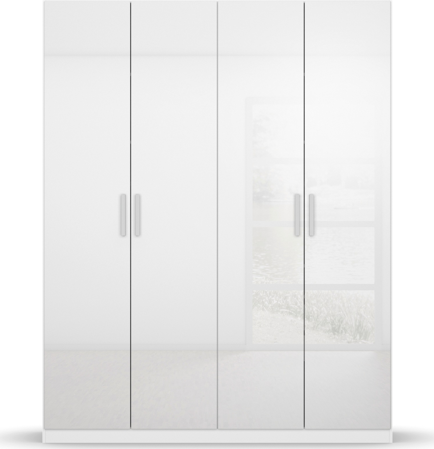 rauch Drehtürenschrank »Kleiderschrank Schrank Garderobe KOLUNA mit Hochglanz-Front« Breiten 181/226/271/315 cm Höhen 210/229 cm,  Hochglanzfront, inkl. 2 Innenschubladen sowie extra Böden