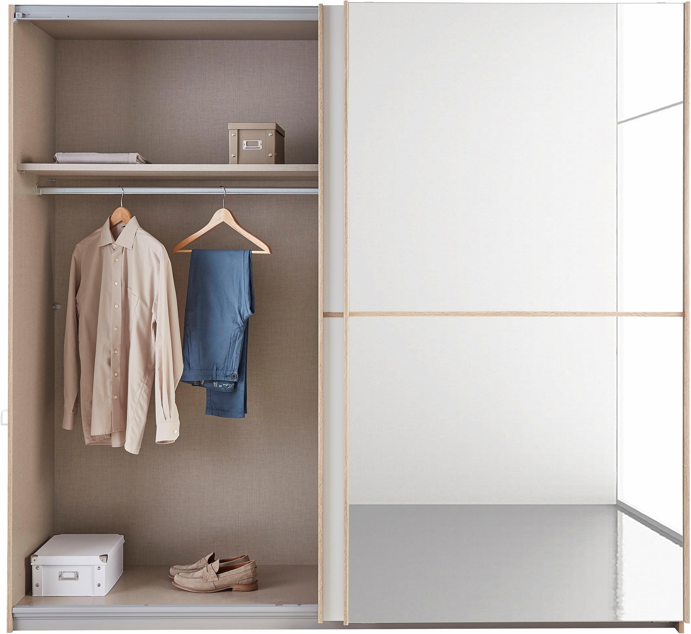 rauch Schwebetürenschrank »Essensa«, mit Spiegeltür