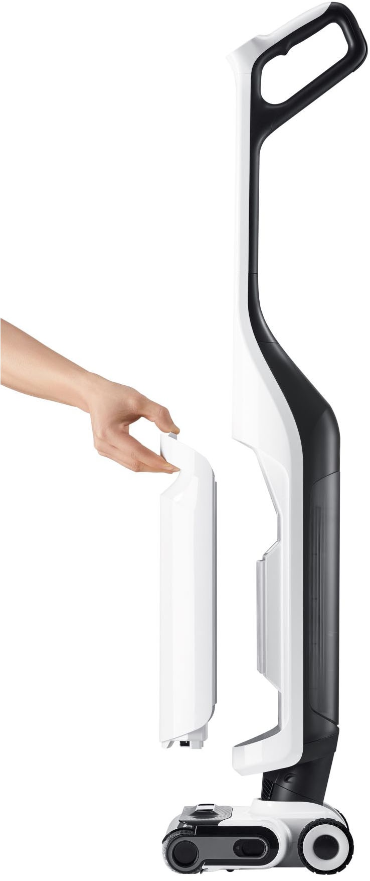 Roborock Nass-Trocken-Akkusauger »Flexi Pro, FlatReach™-Technologie, 17000Pa Saugleistung«, Roborock RevoBrush™ 2.0, Selbstreinigung mit Warmwasser und Warmluft