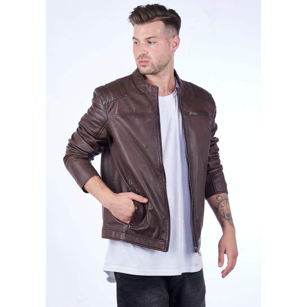 Bruno Banani Lederjacke »Rocha«