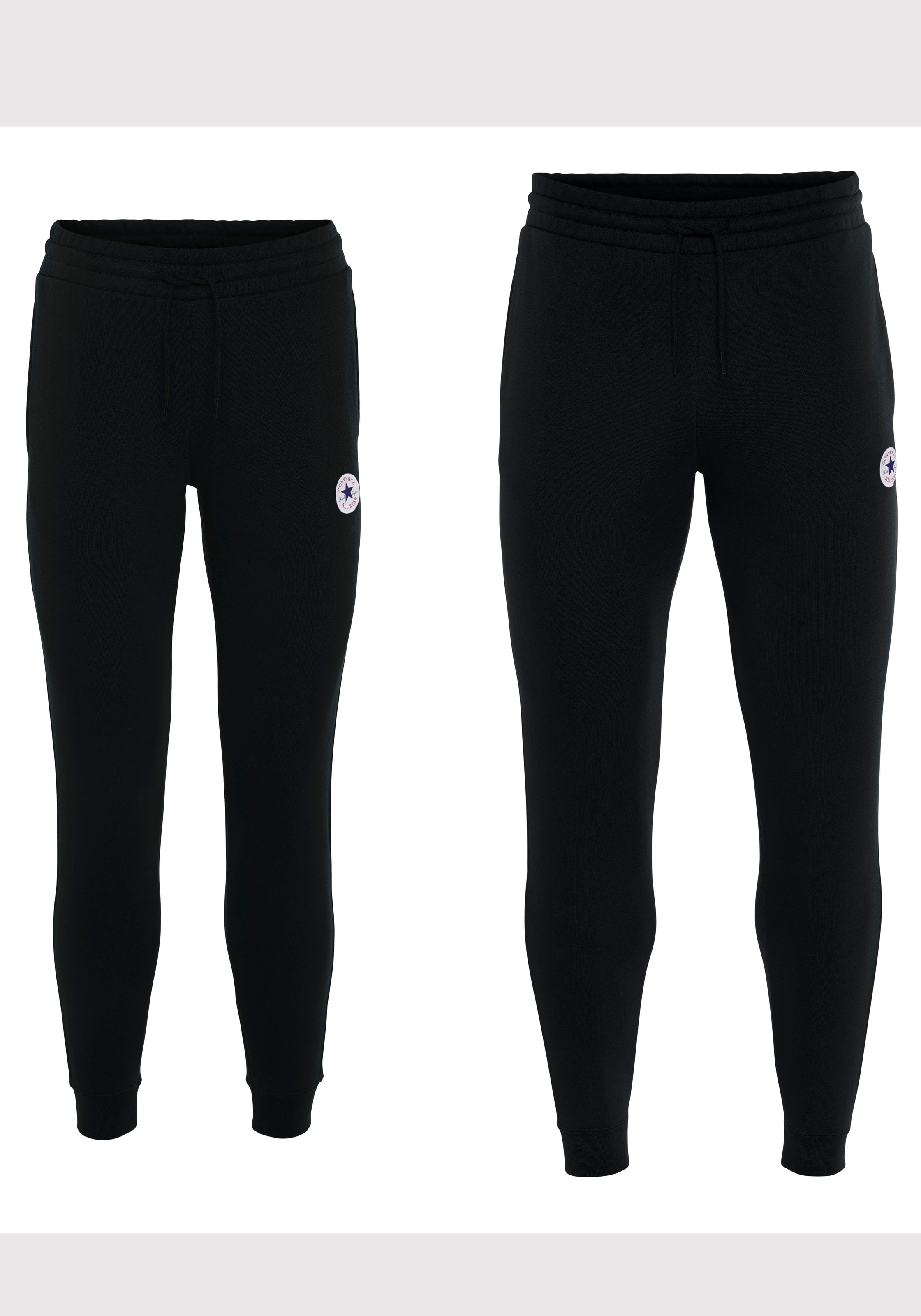 Converse Jogginghose »CONVERSE GO-TO STANDARD FIT CHUCK TAYLOR PATCH PANTS«, (1 tlg.)