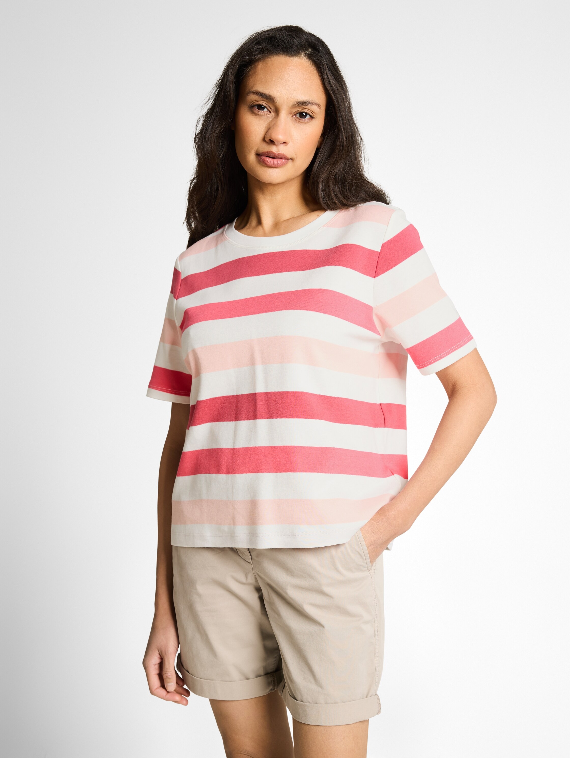 TOM TAILOR T-Shirt mit Streifen Muster