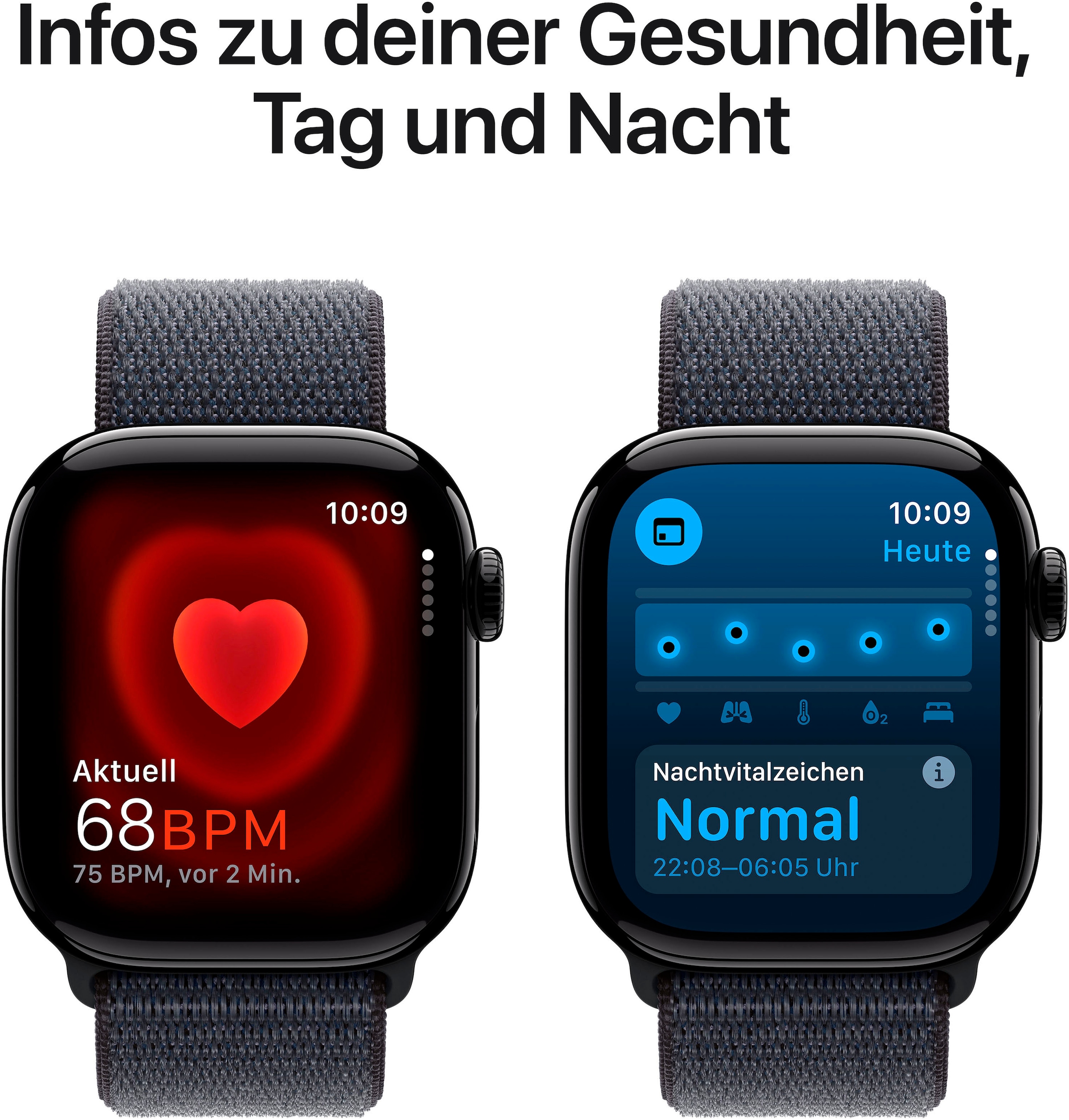 Apple Smartwatch »Watch Series 10 Aluminium«, Watch OS 11