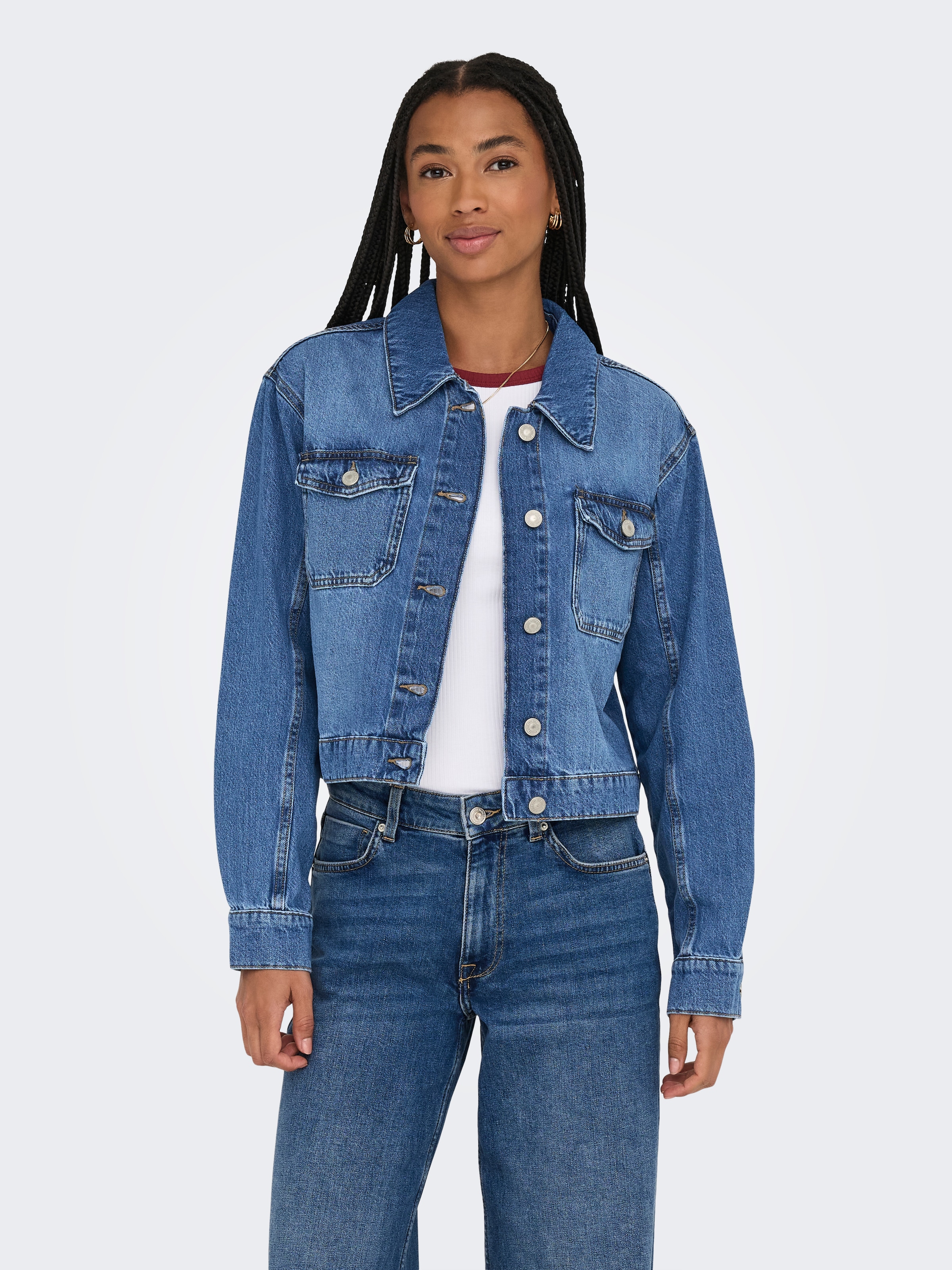 ONLY Jeansjacke »ONLLUMI LS JACKET DNM PIM NOOS«