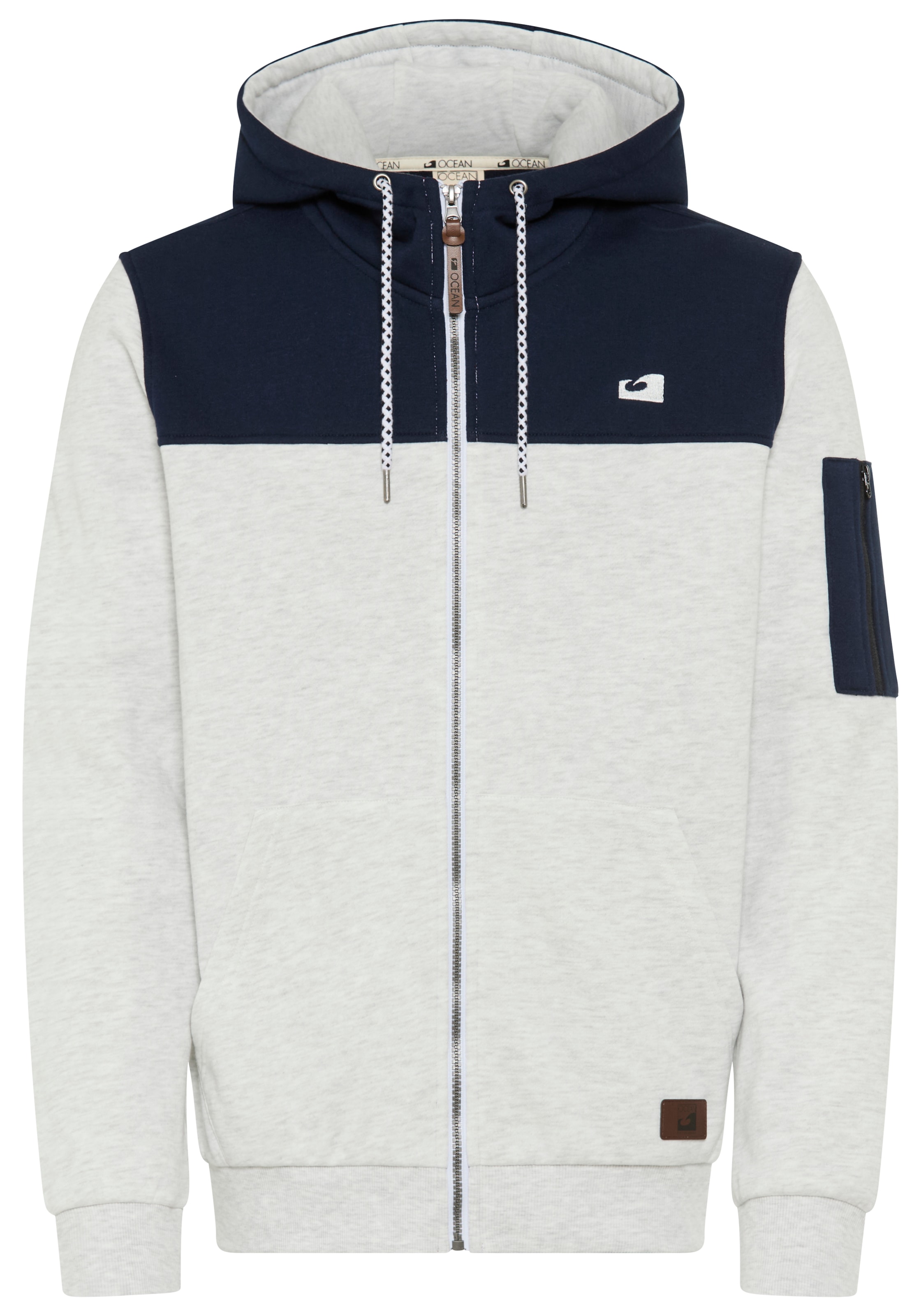 Ocean Sportswear Sweatjacke Innen weich angeraut