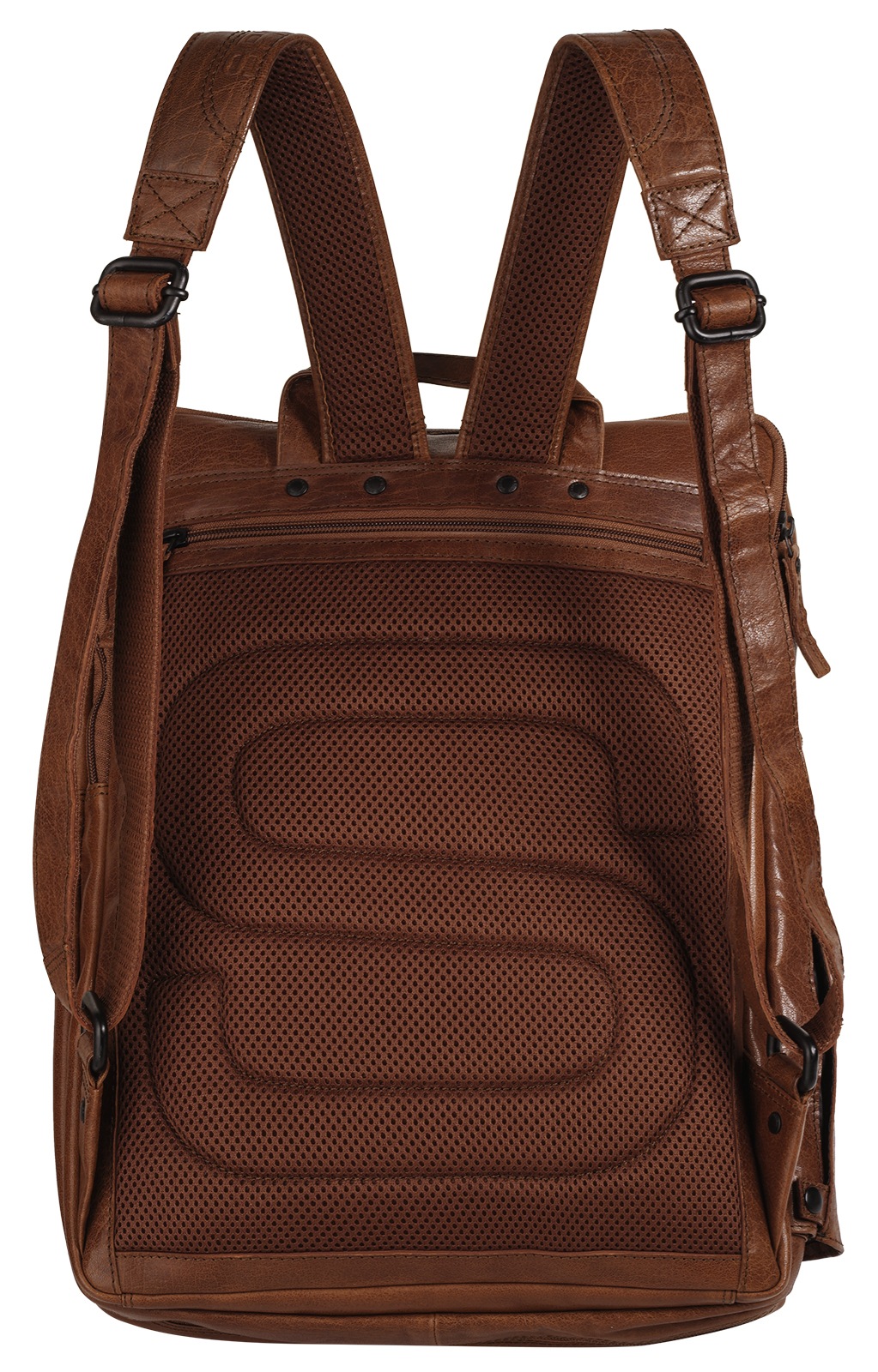 Spikes & Sparrow Laptoprucksack, echt Leder