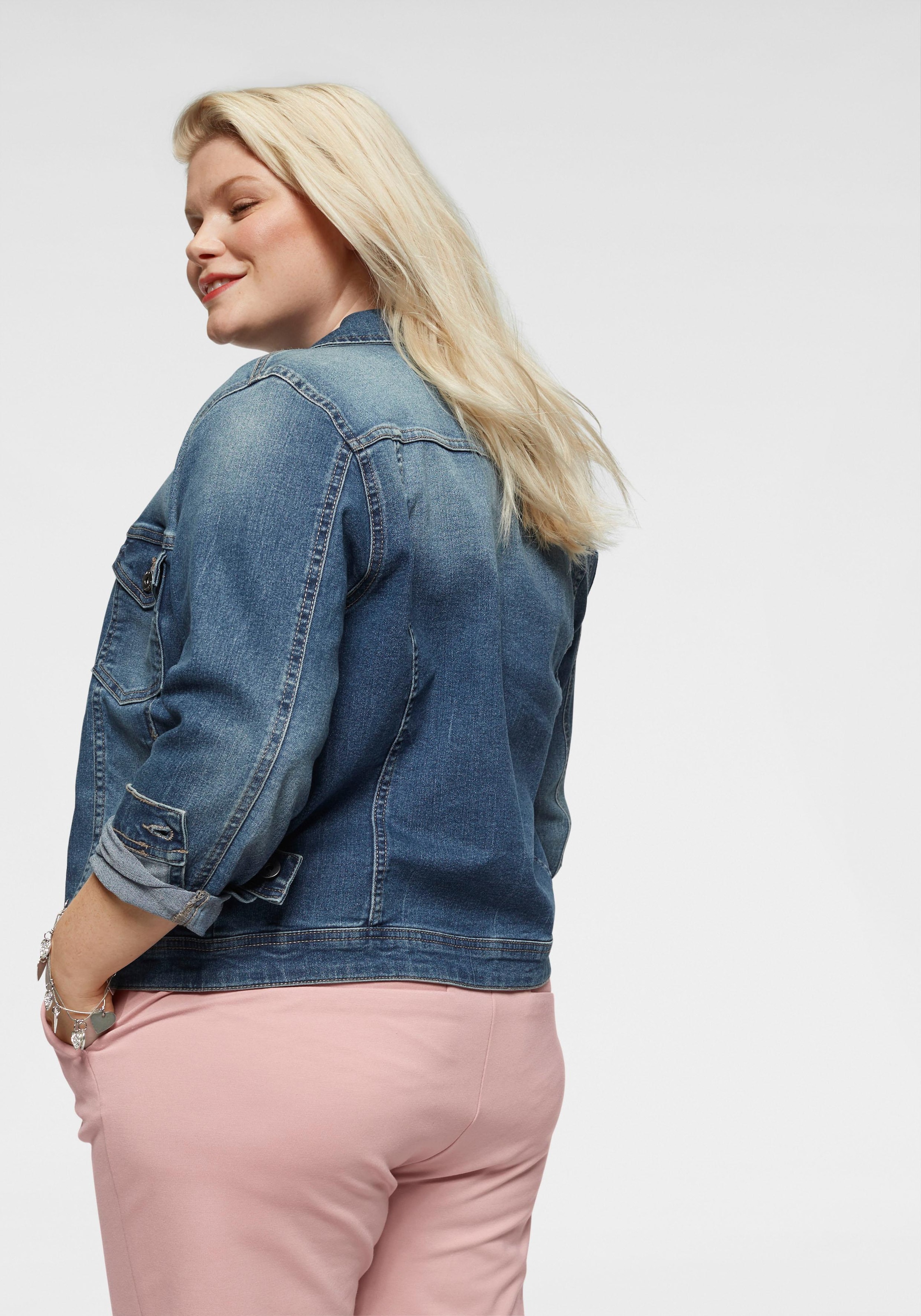 ONLY CARMAKOMA Jeansjacke »CARWESPA LS JACKET«