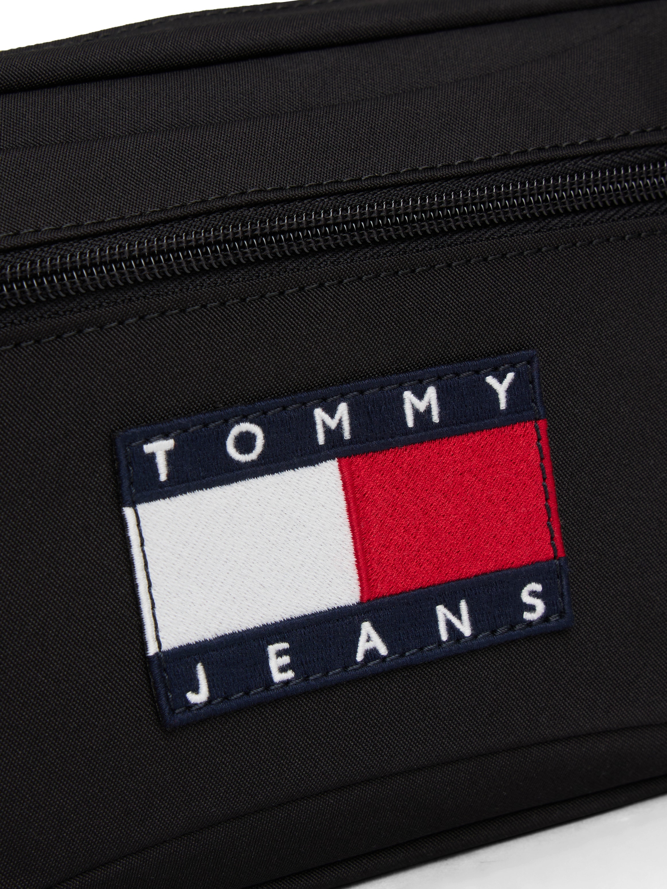 Tommy Jeans Kulturbeutel »TJM ARCHIVE WASHBAG« , Unisex Minibag, Kosmetiktasche mit Tommy Jeans Logoaufnäher