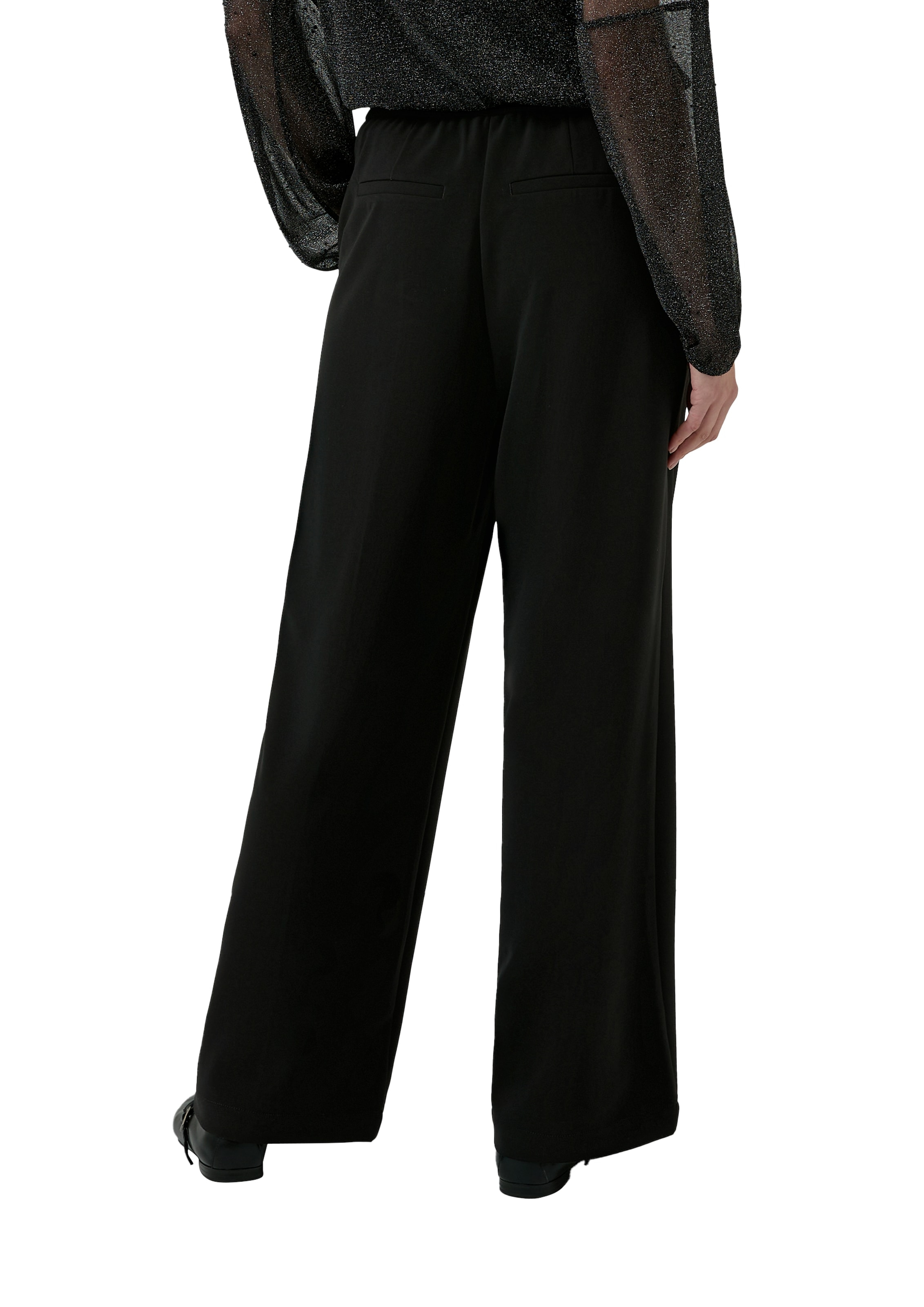 s.Oliver Stoffhose  mit Bügelfalte und Kordelzug