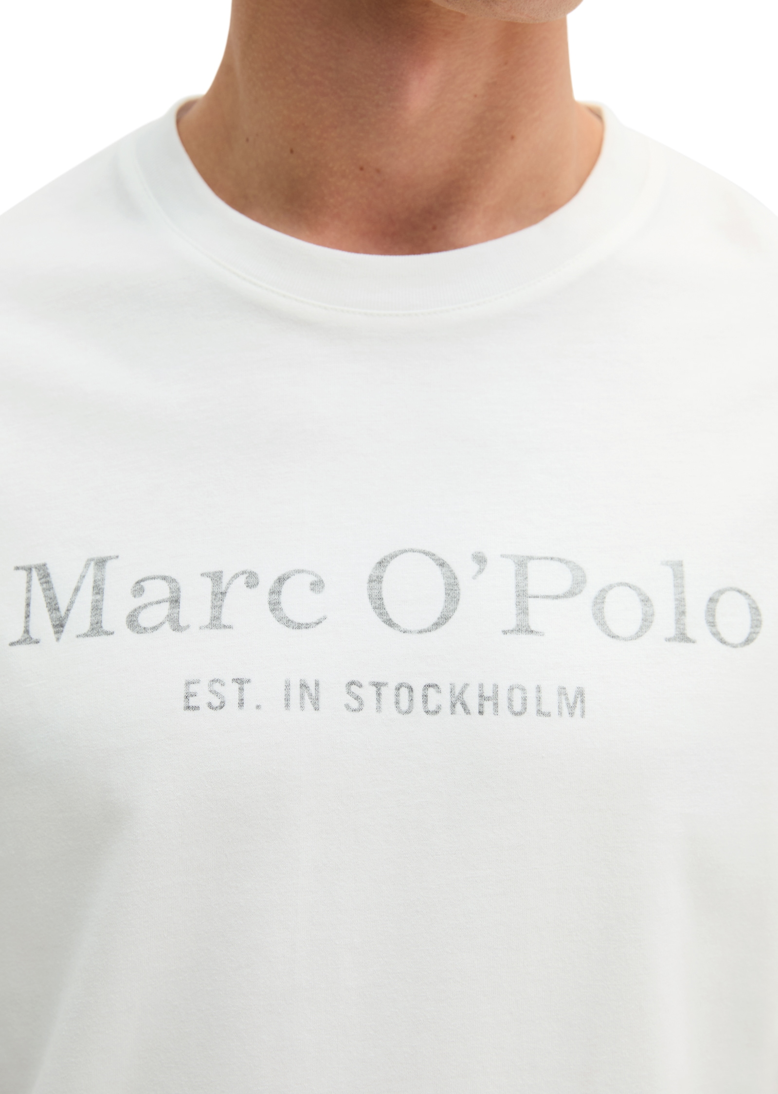 Marc O'Polo T-Shirt klassisches Logo-T-Shirt