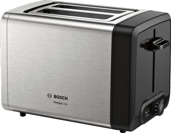 BOSCH Toaster »TAT4P420DE DesignLine«, 2 kurze Schlitze, 820 W