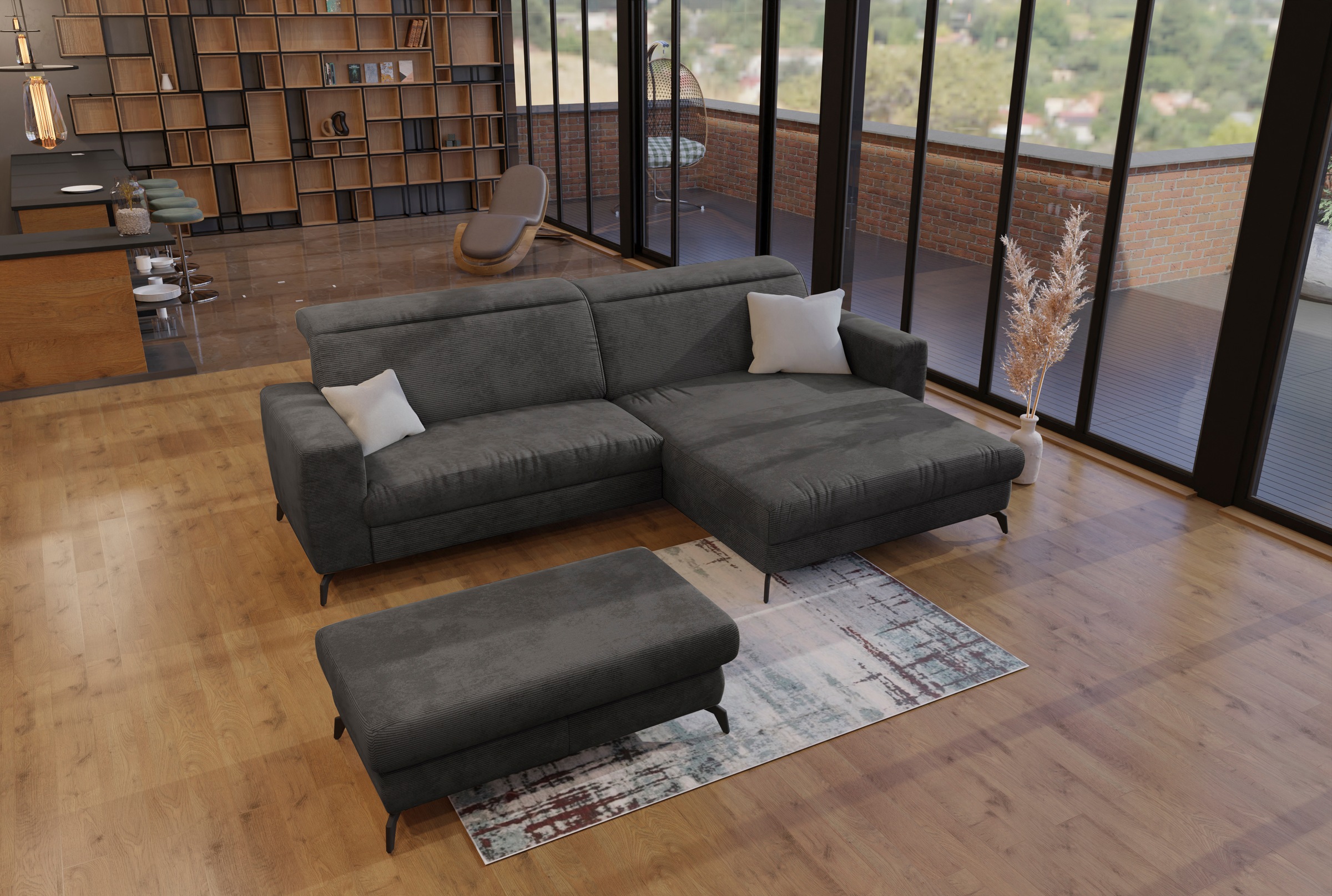 sit&more Polsterhocker »Bolero«