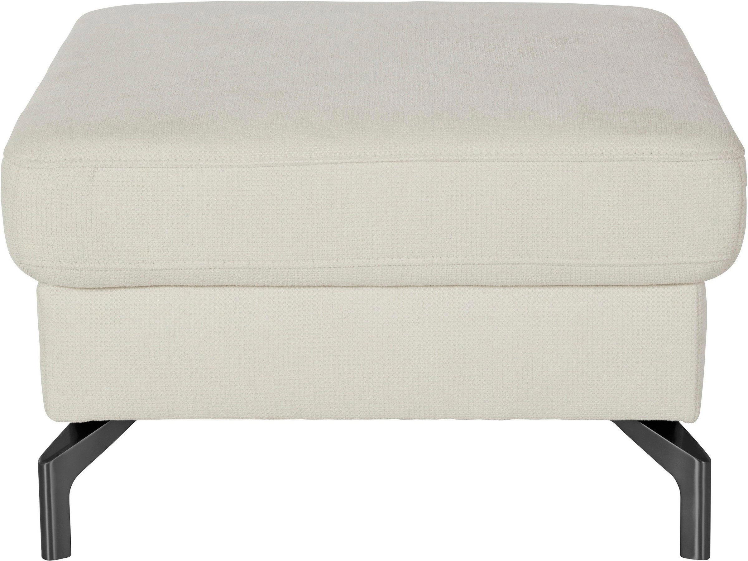 sit&more Hocker »Percy«, Fußhöhe 15cm, wahlweise mit unterschiedlichen Fußfarben