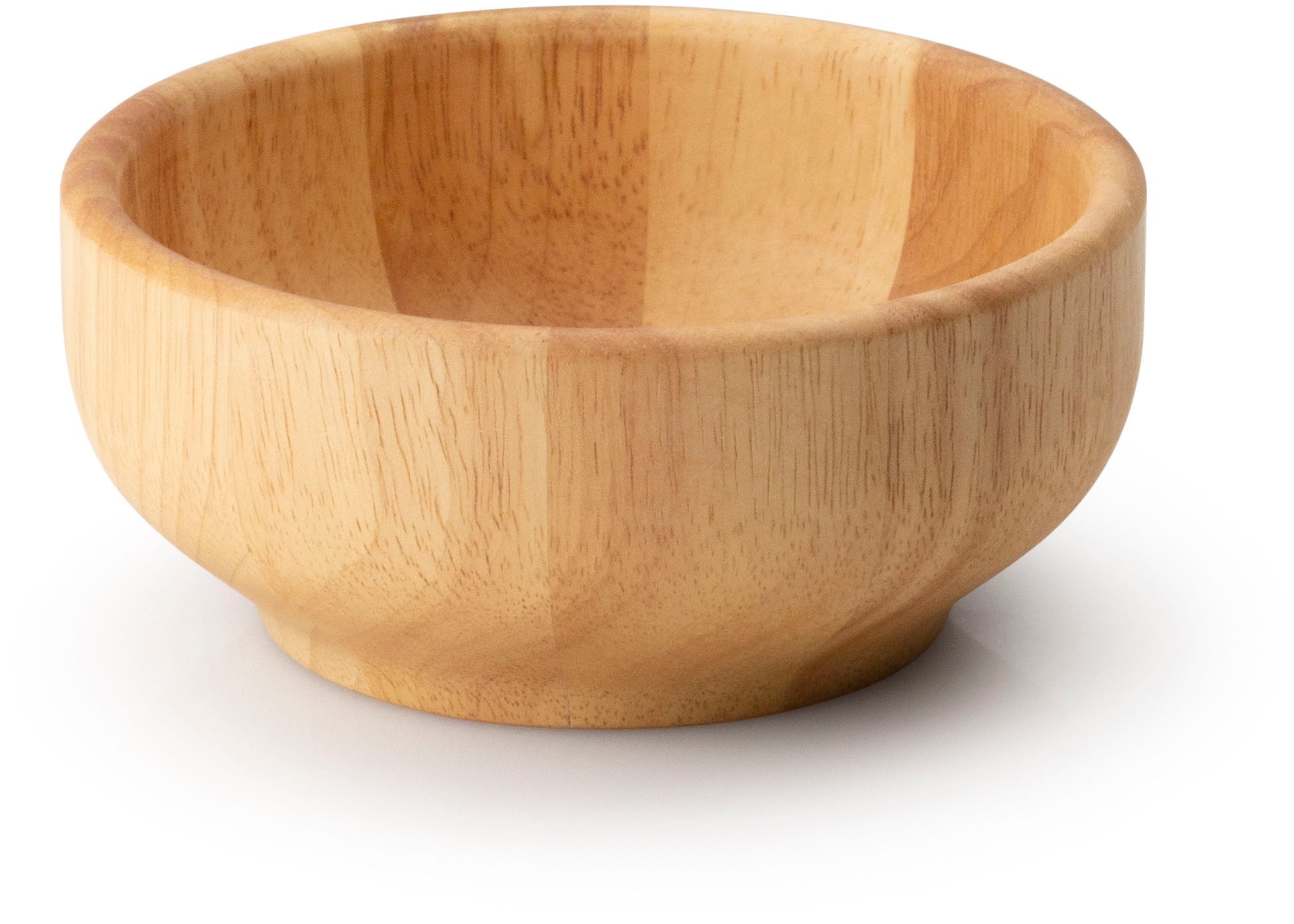 Continenta Schüssel 1 Stk. aus Holzwerkstoff Gummibaumholz, Zum Anrichten und Präsentieren