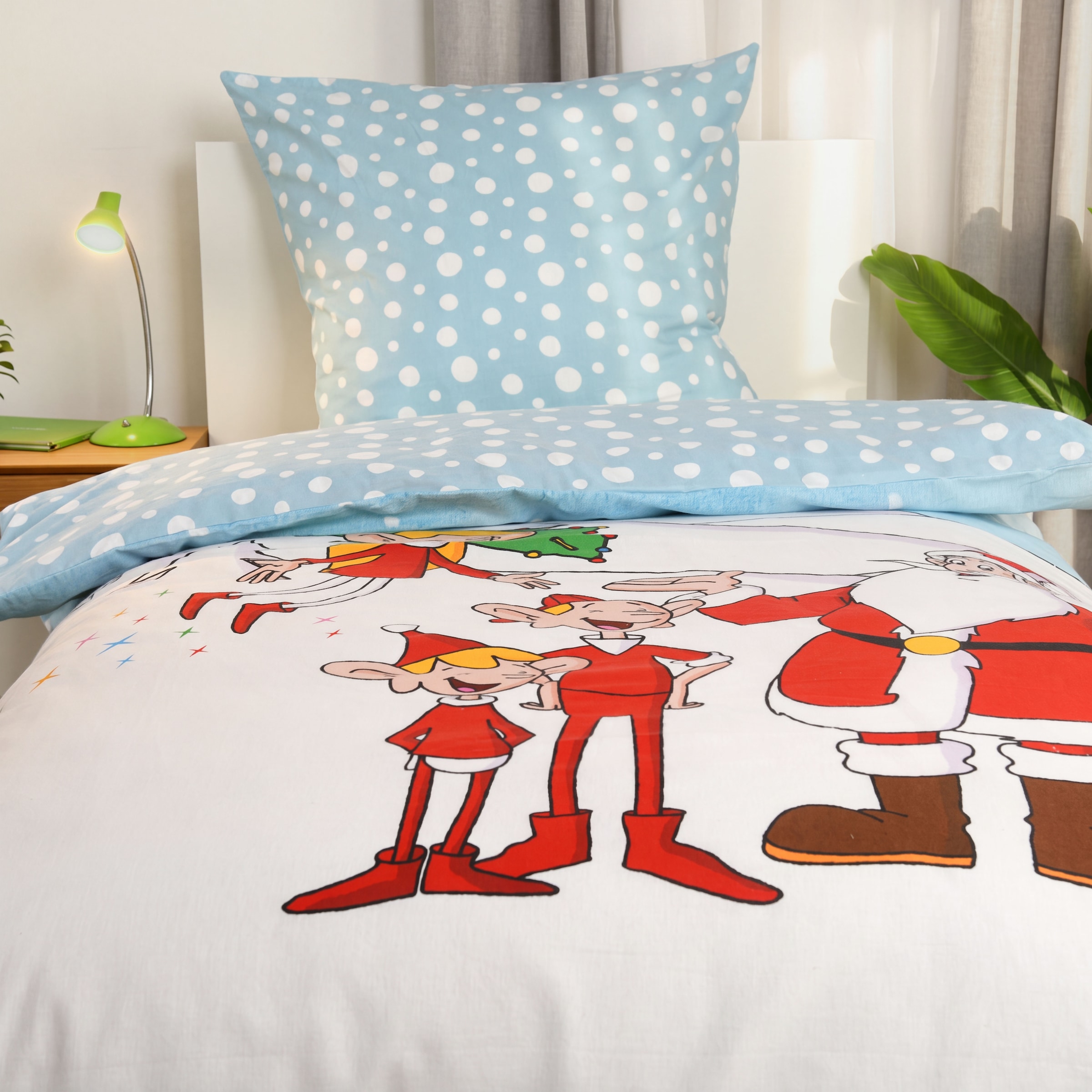   Wendebettwäsche »Weihnachtsmann & Co. KG« 2 Wendebettwäsche